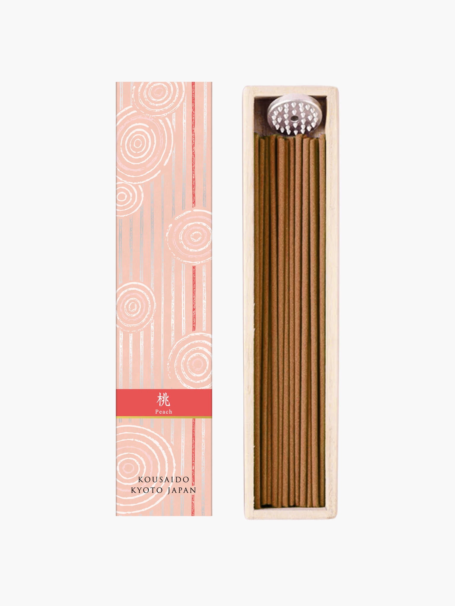 Kousaido Hyakuraku-kou Incense - Peach