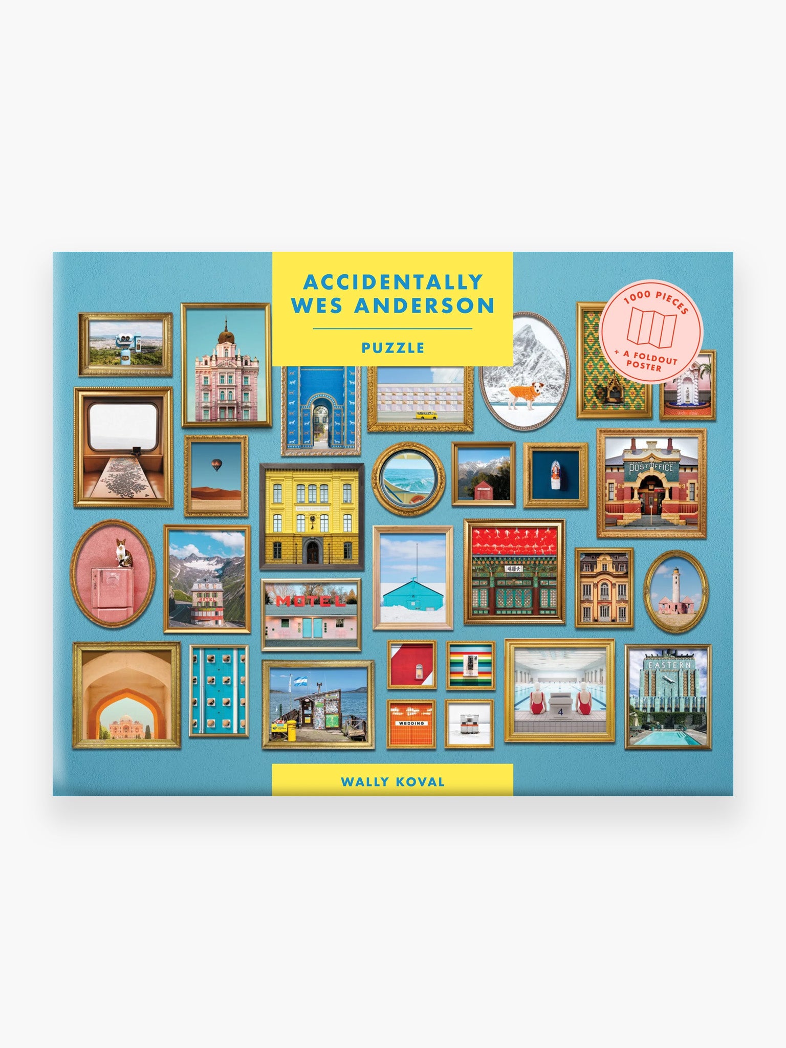 Accidentally Wes Anderson Puzzle - 1000 pcs