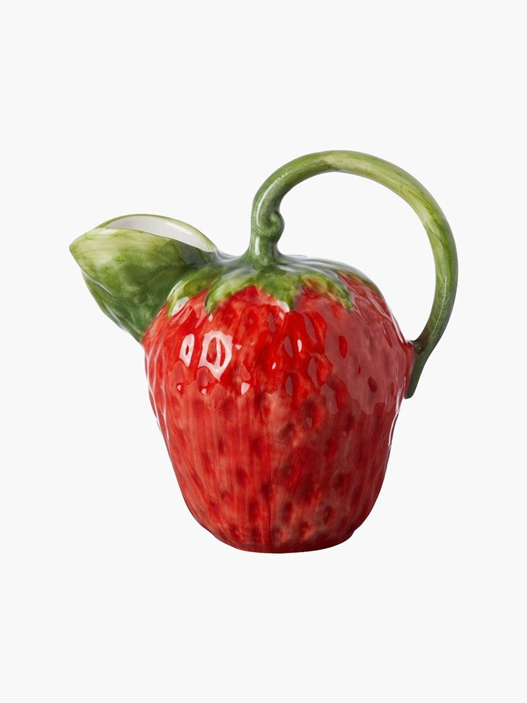 Strawberry Ceramic Jug