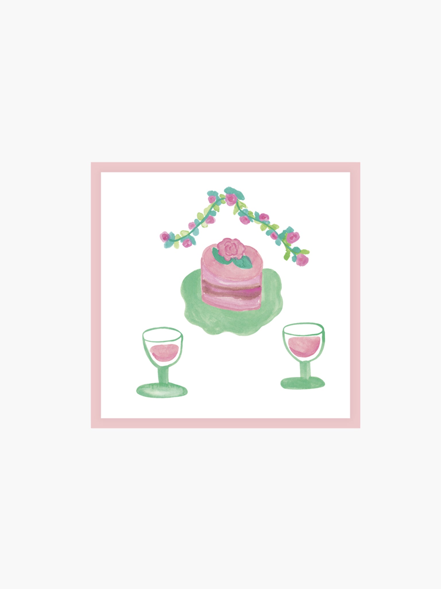 Rose Card by little room
