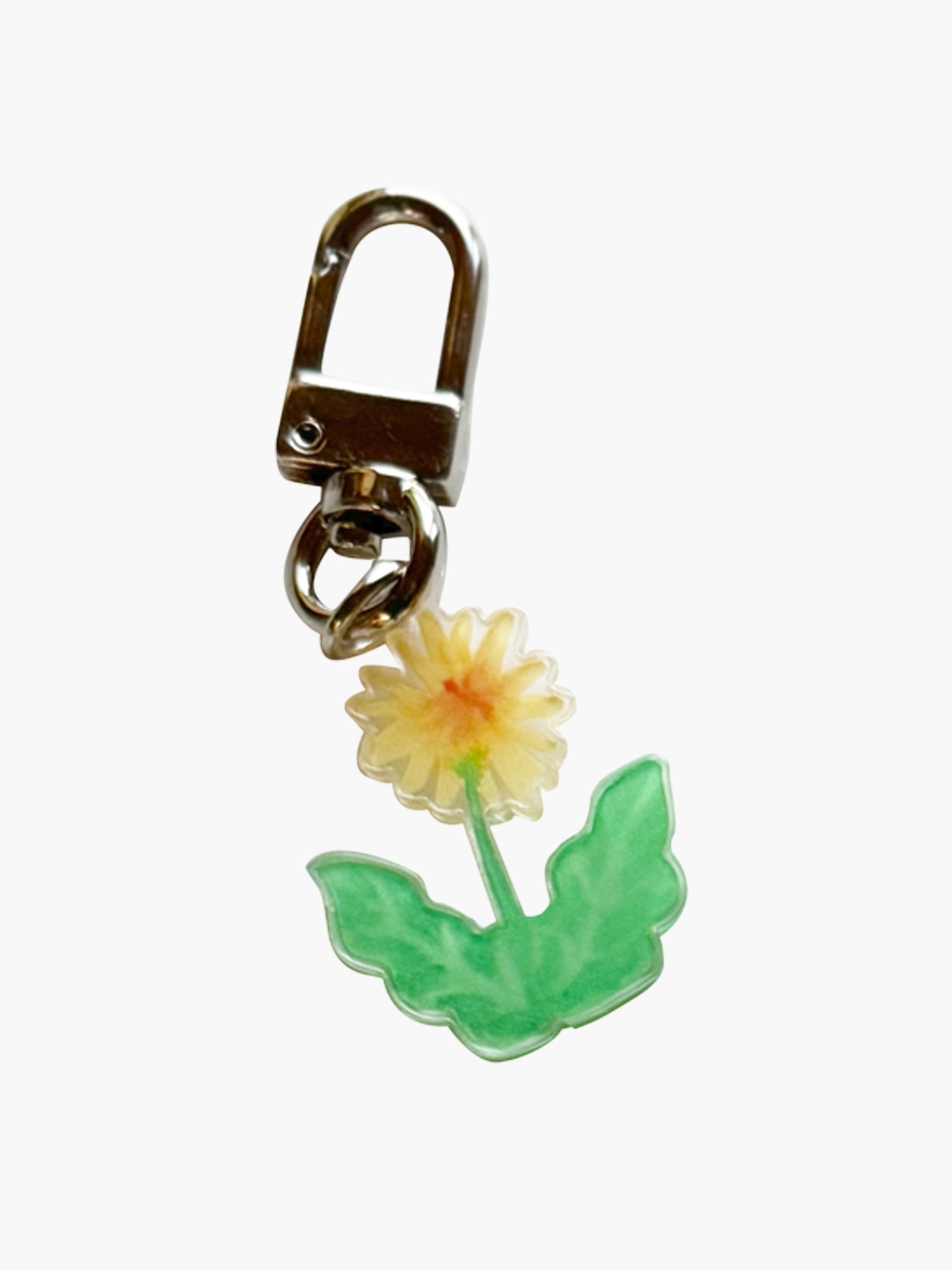 Dandelion Drawing Keychain by little room