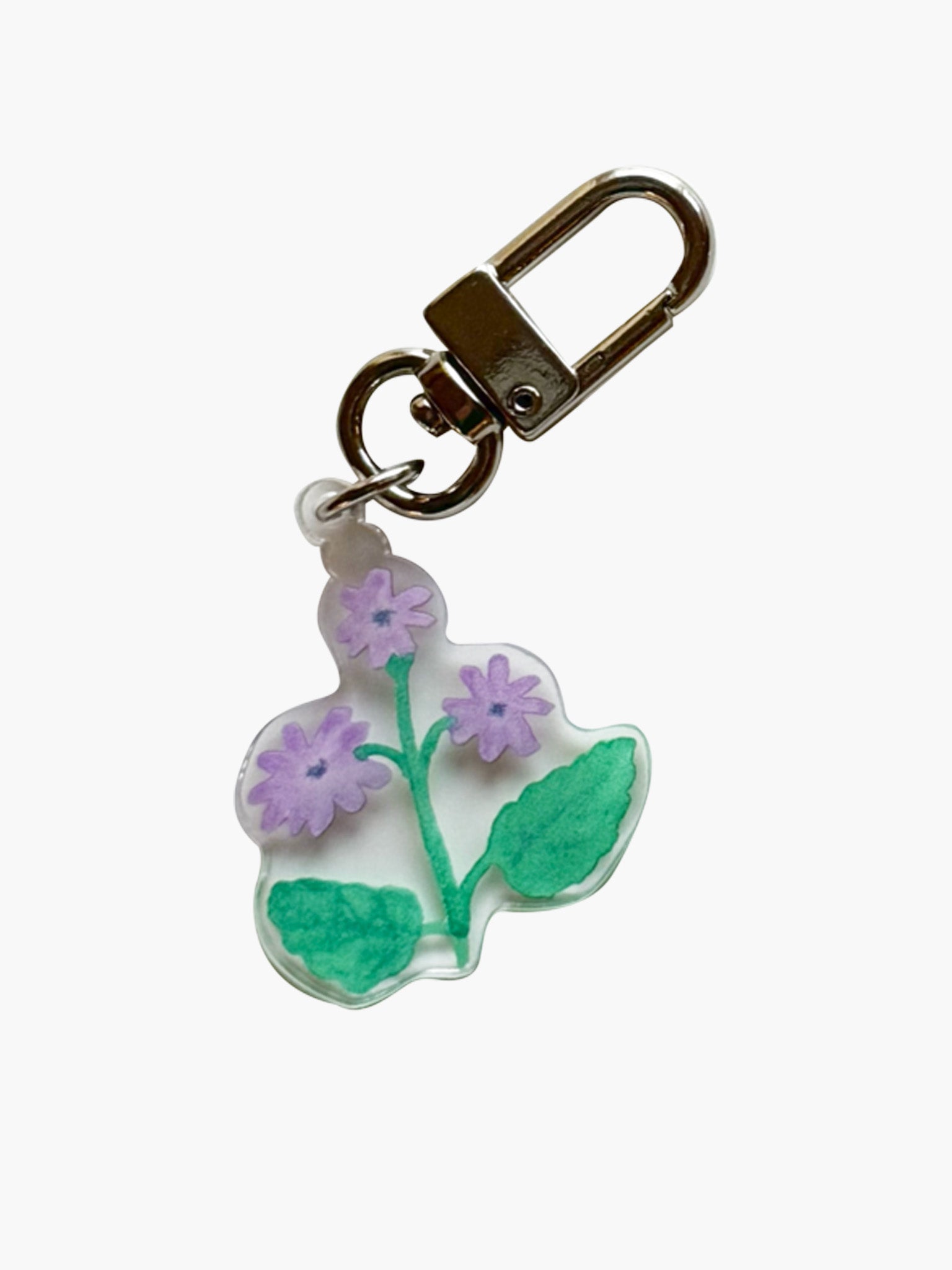 Violet Drawing Keychain by little room