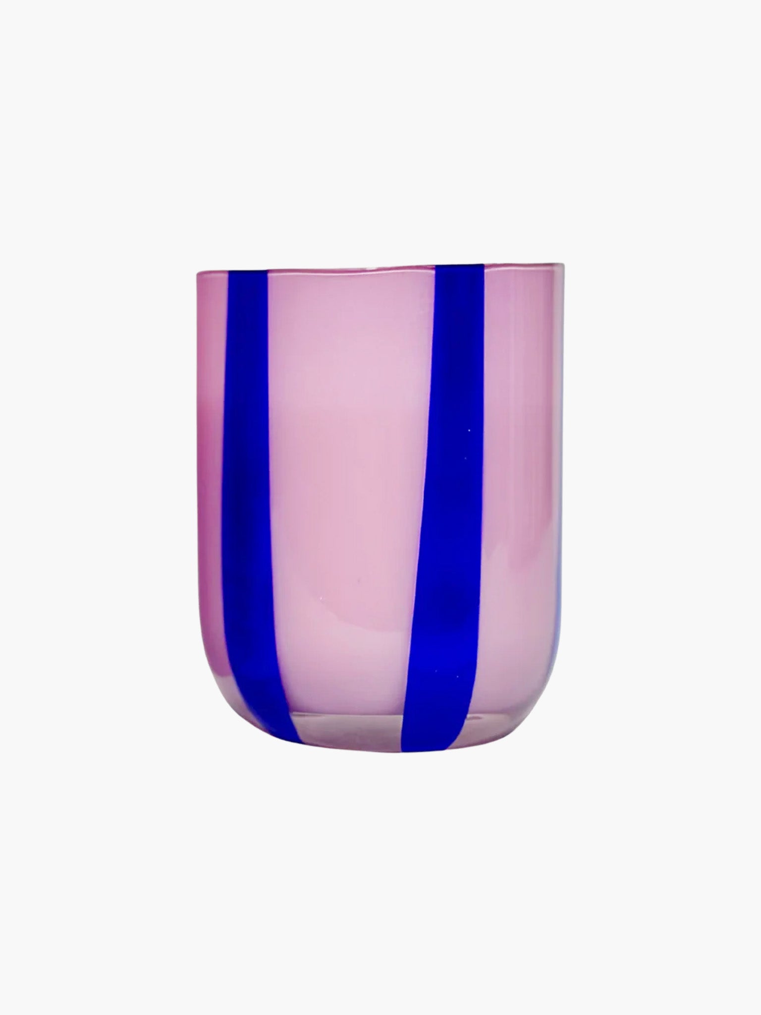 Atina Glassware - Lilac & Navy