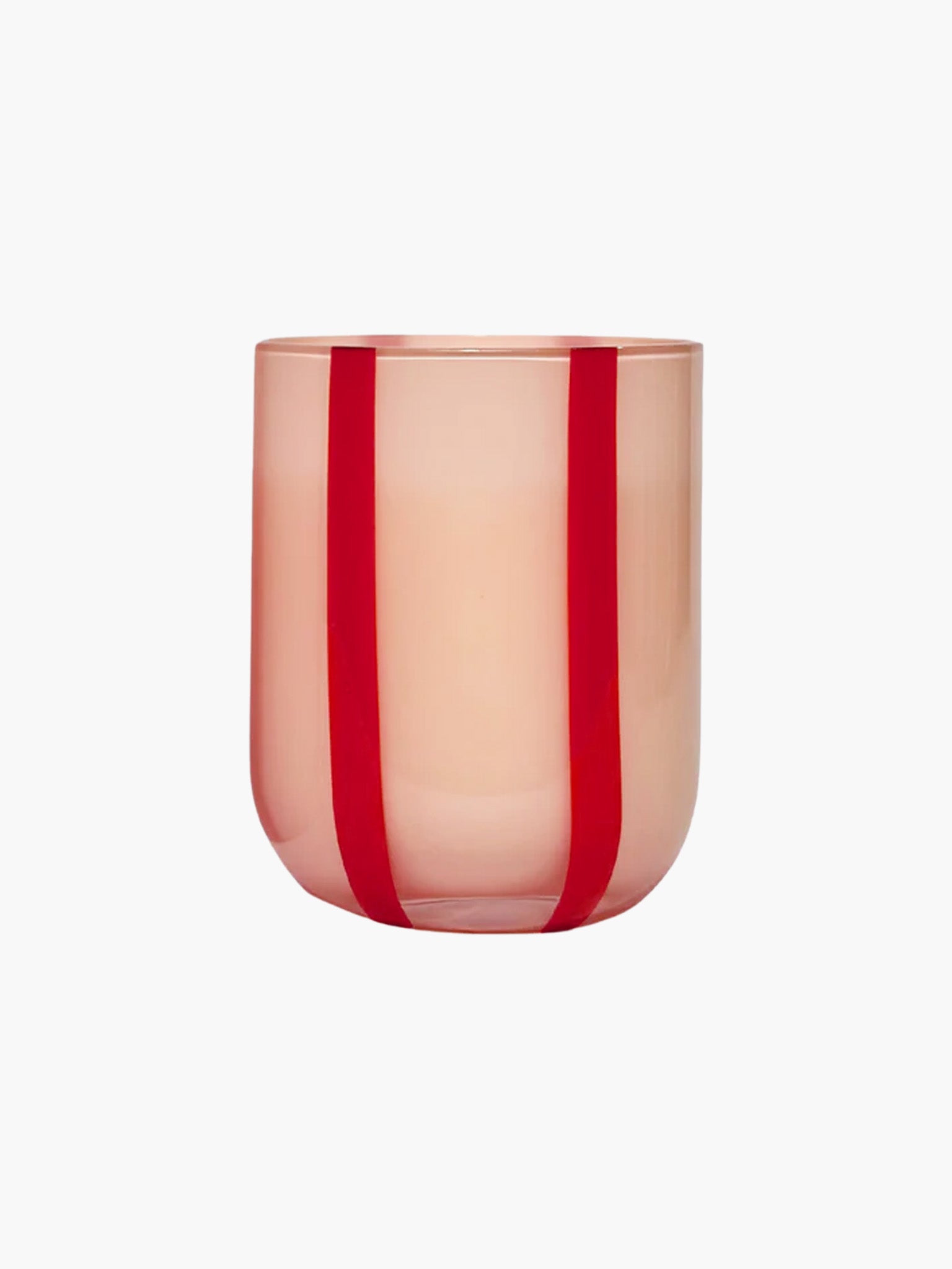 Atina Glassware - Pink & Red