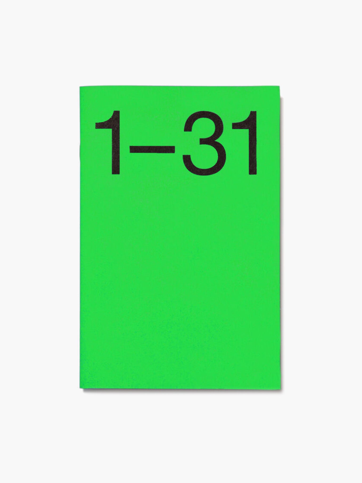 Journal 31 - No. 802 Fluoro Green