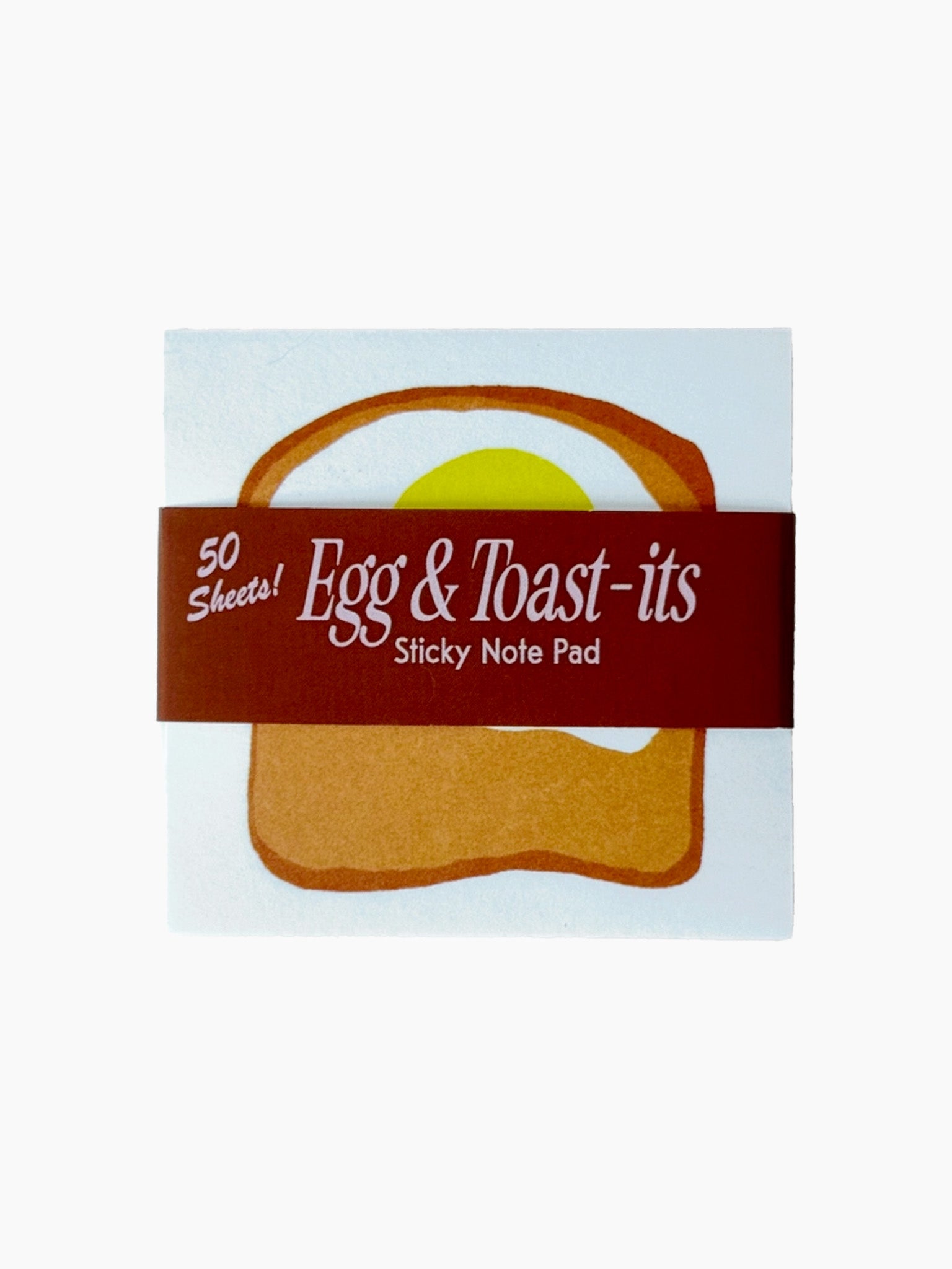 Musical Note Toast Egg and Toast-It Sticky Notes – Hands