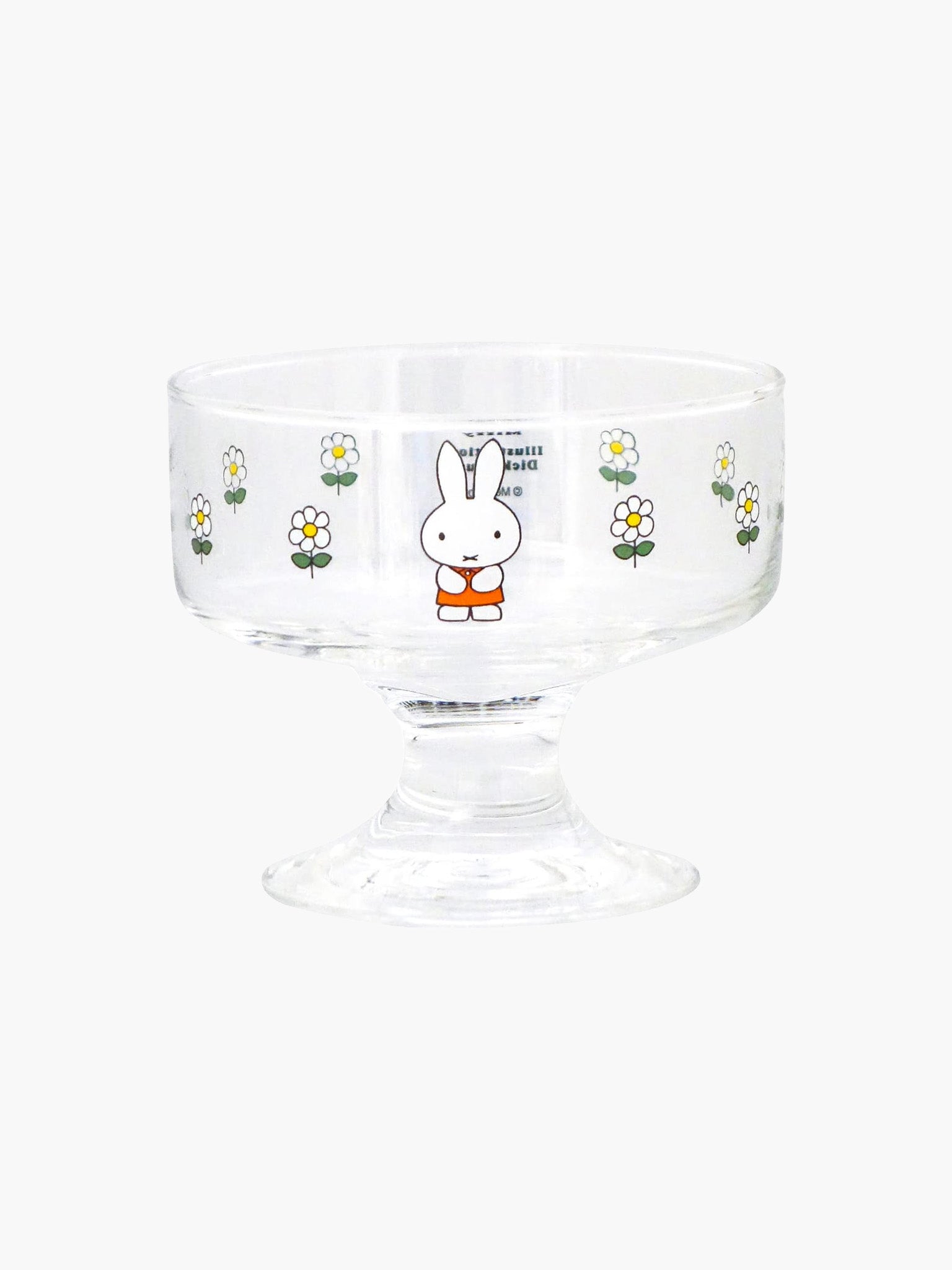 Miffy Retro Dessert Glass - Flower