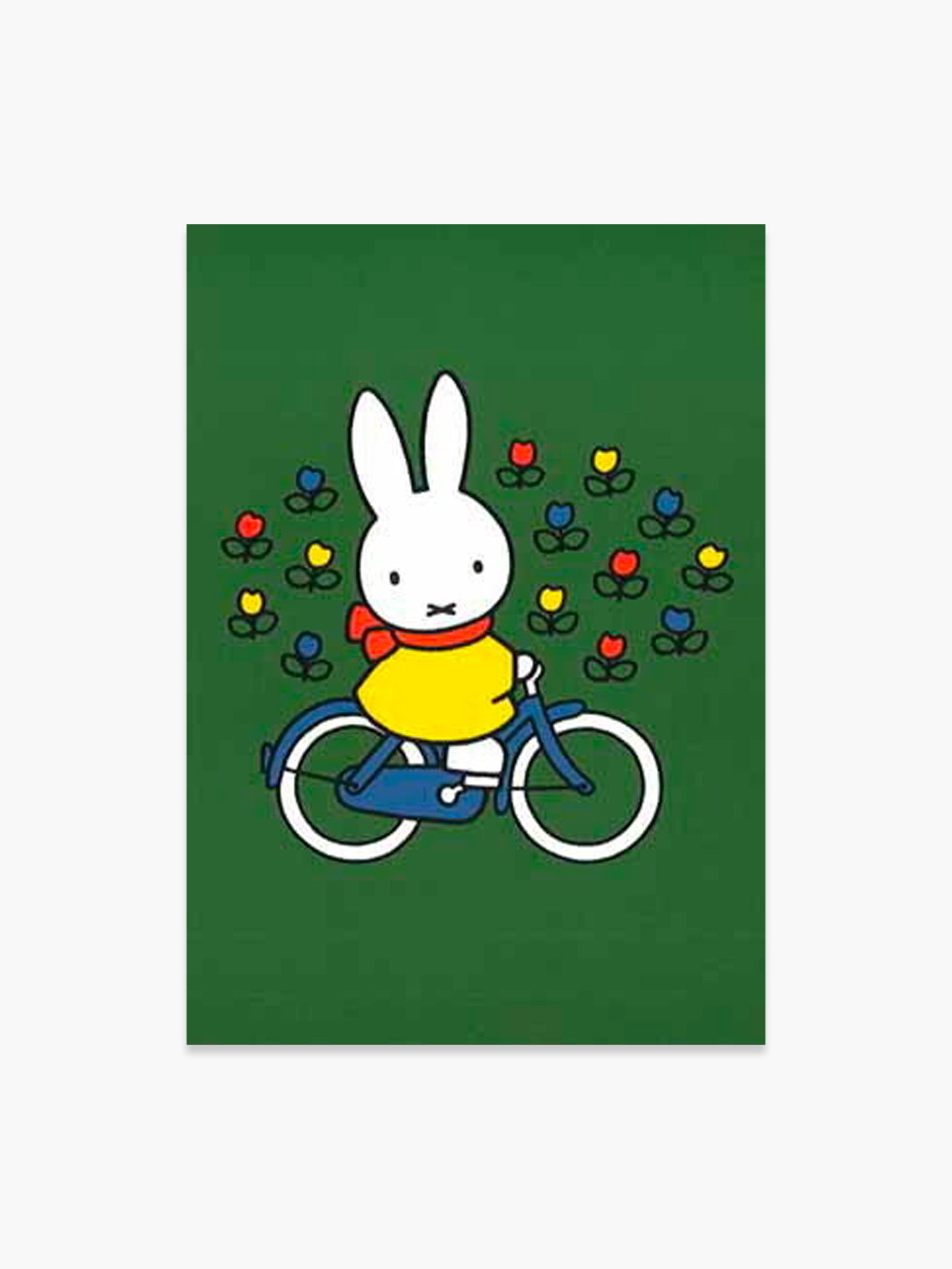 Miffy Postcard - Bicycle
