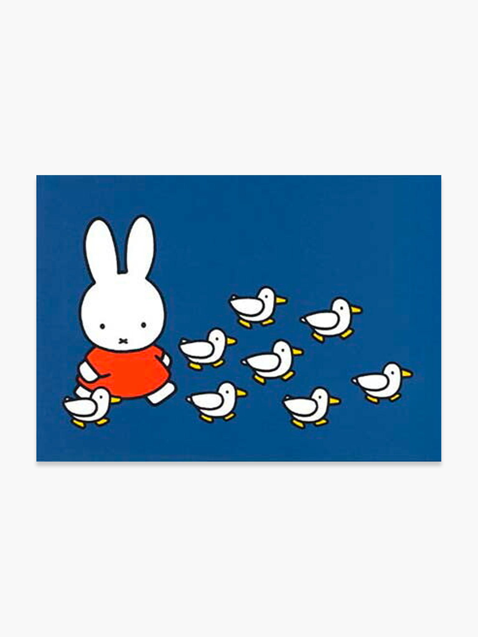 Miffy Postcard - Miffy & Ducks
