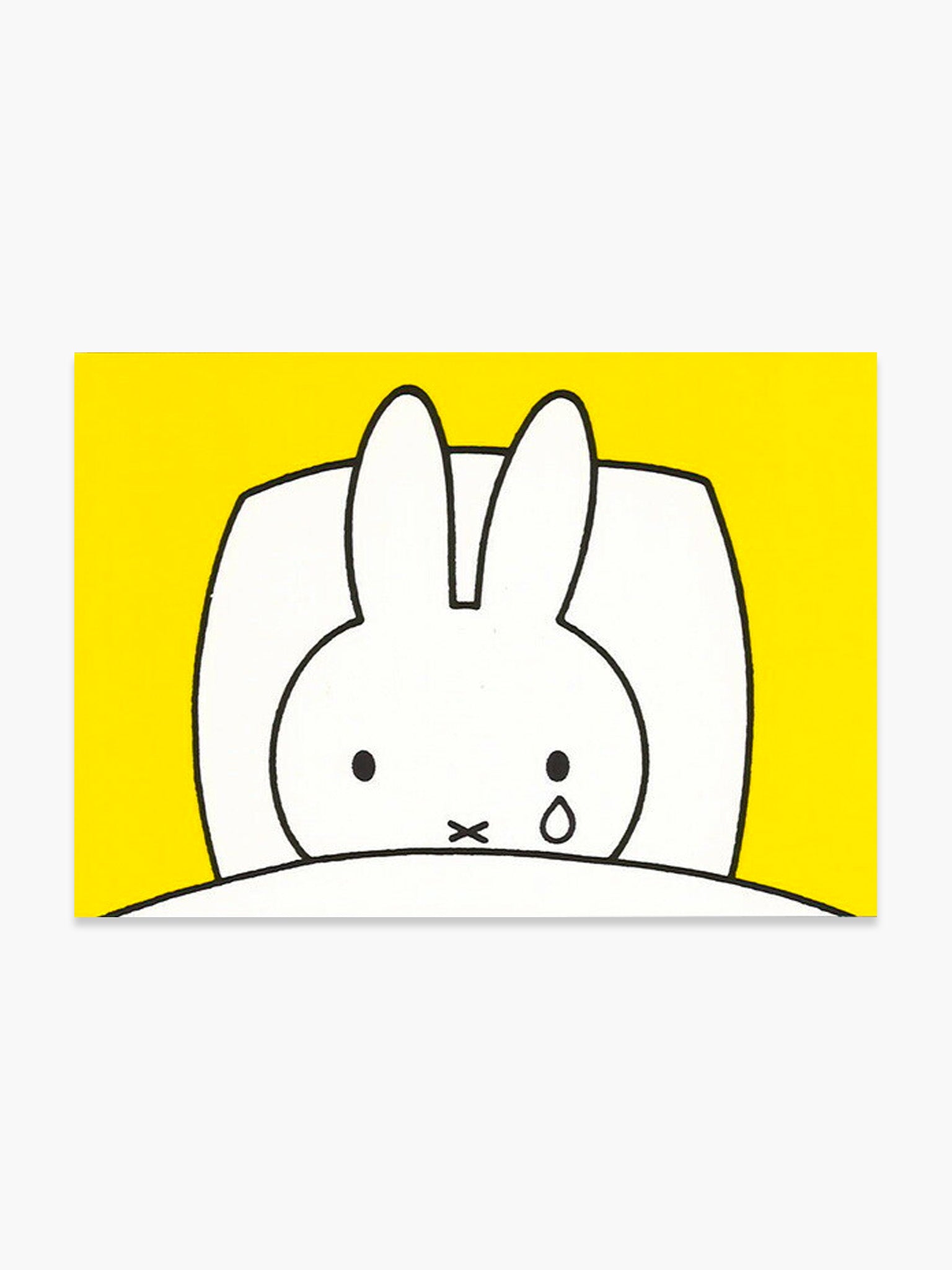 Miffy Postcard - Bedrest for Miffy