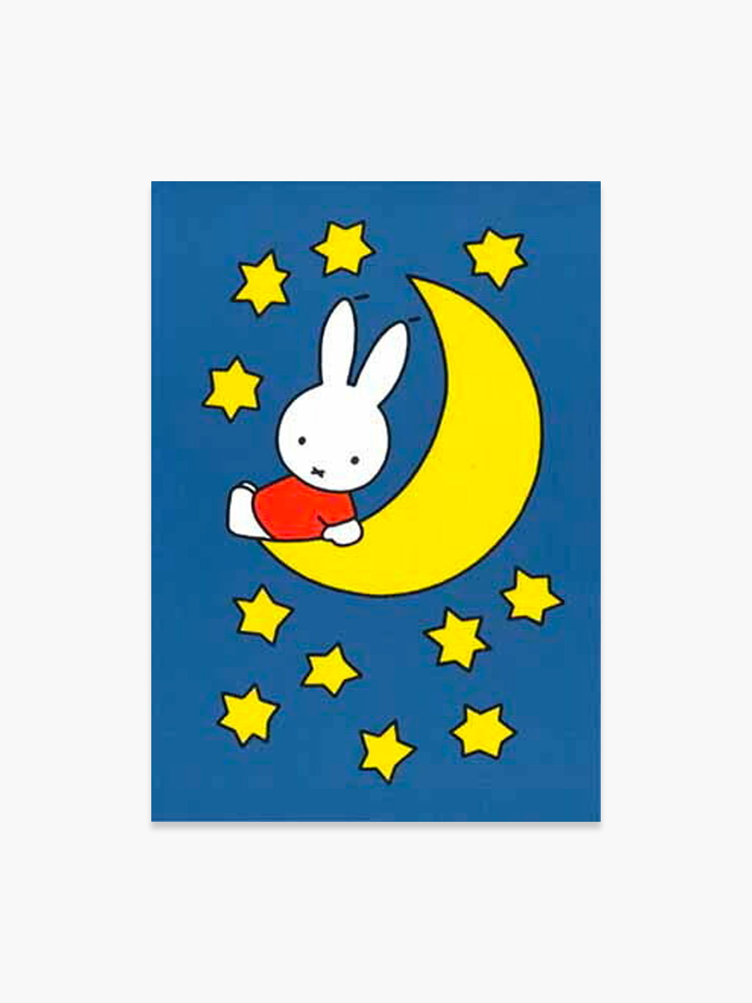 Miffy Postcard - Night Sky