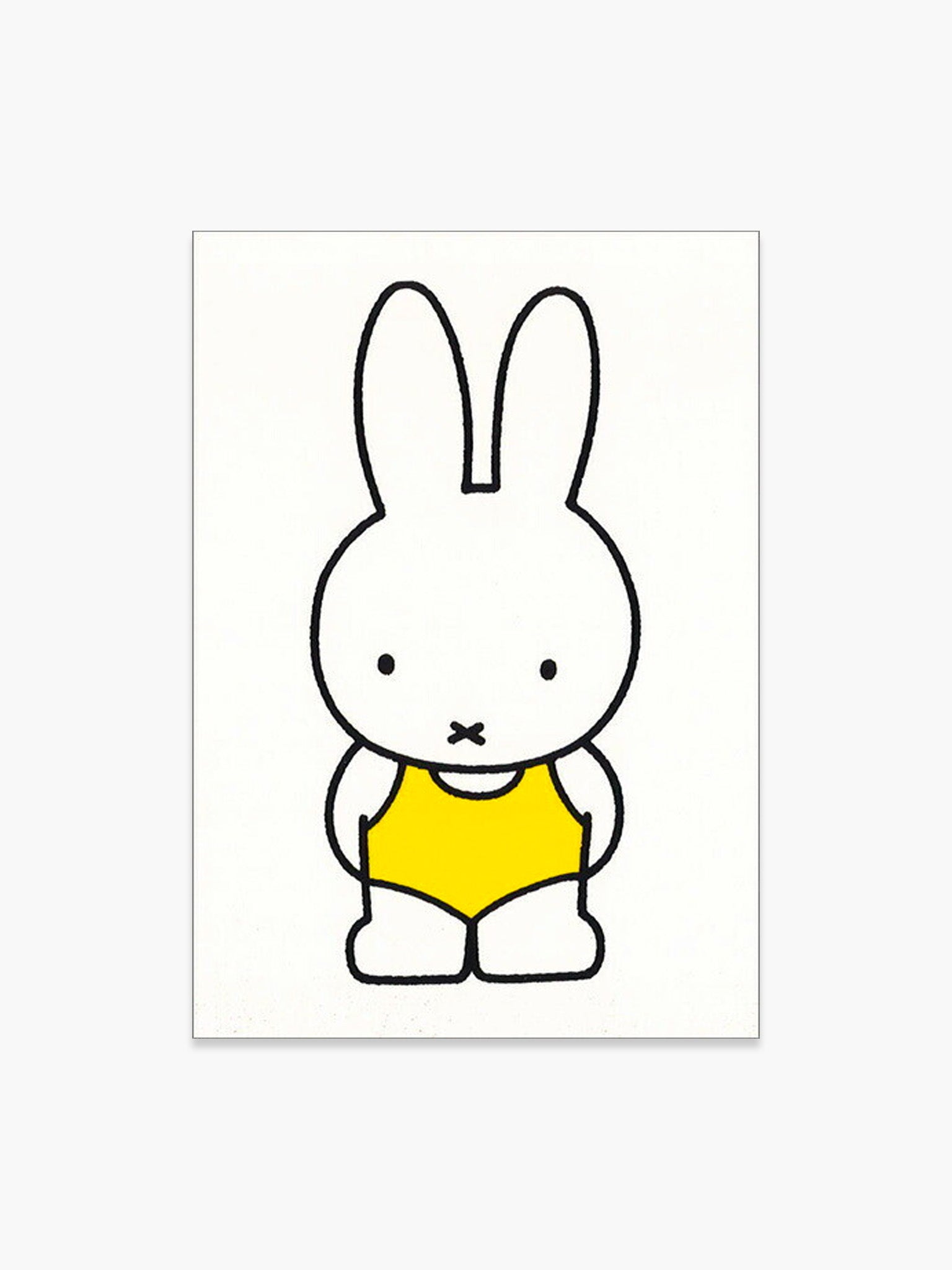 Miffy Postcard - Swimsuit