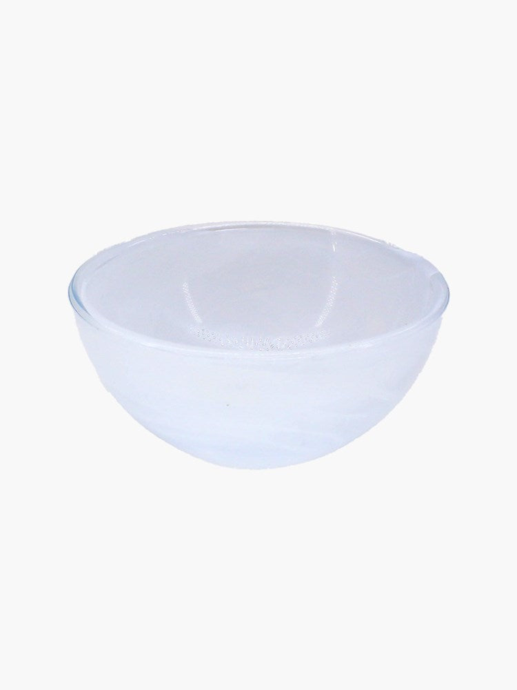 Murano Iris Glass Bowl (16cm) - White