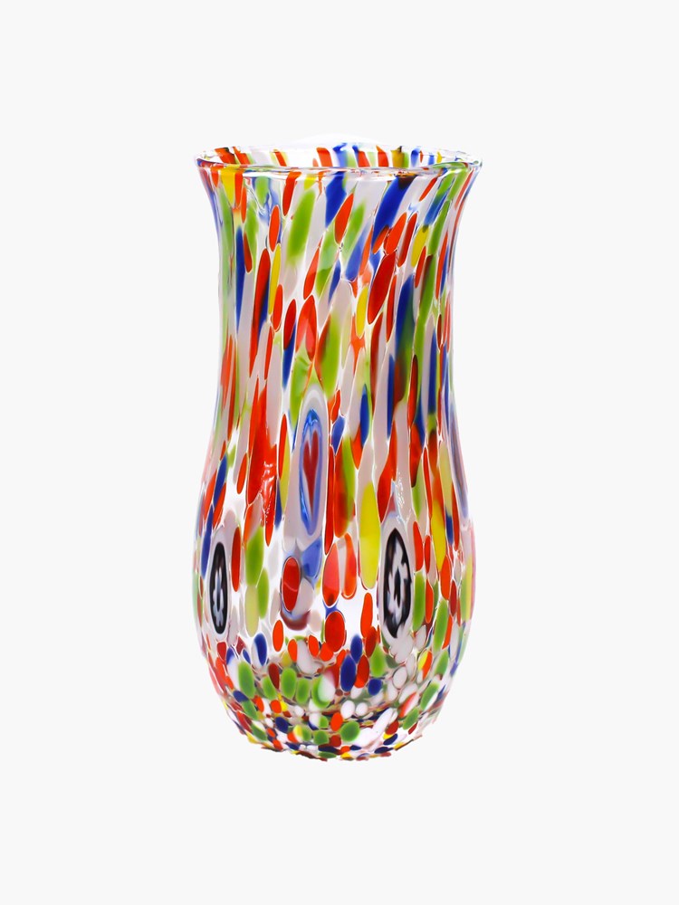 Murano Claudia Vase (21cm) - Confetti