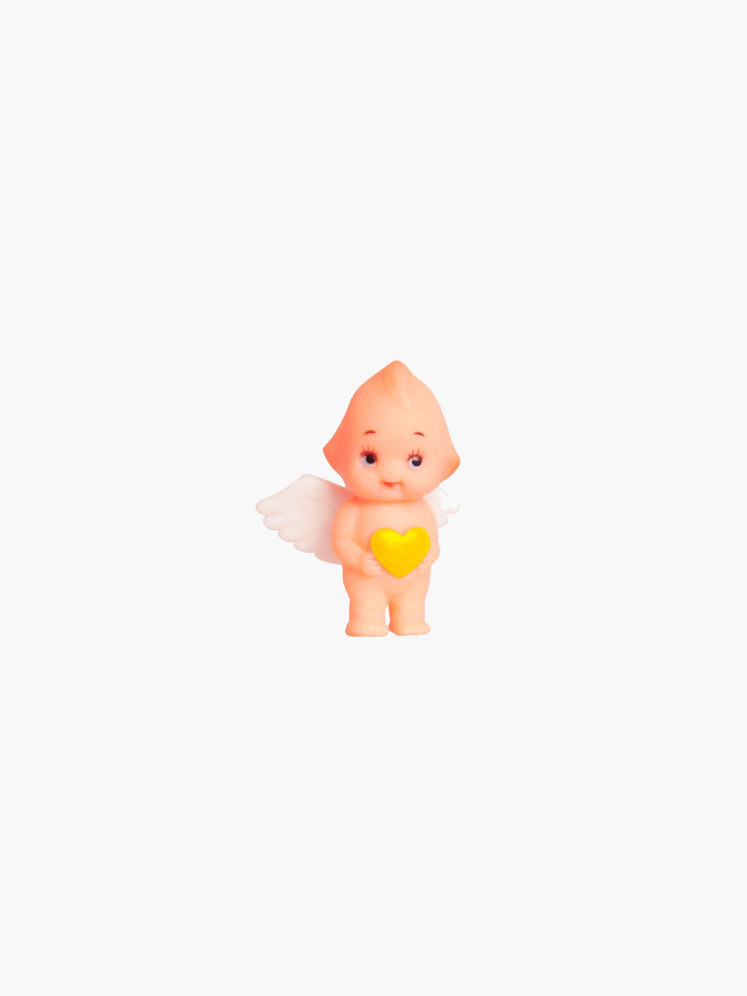 Kewpie Doll - Yellow Heart (3.5cm)