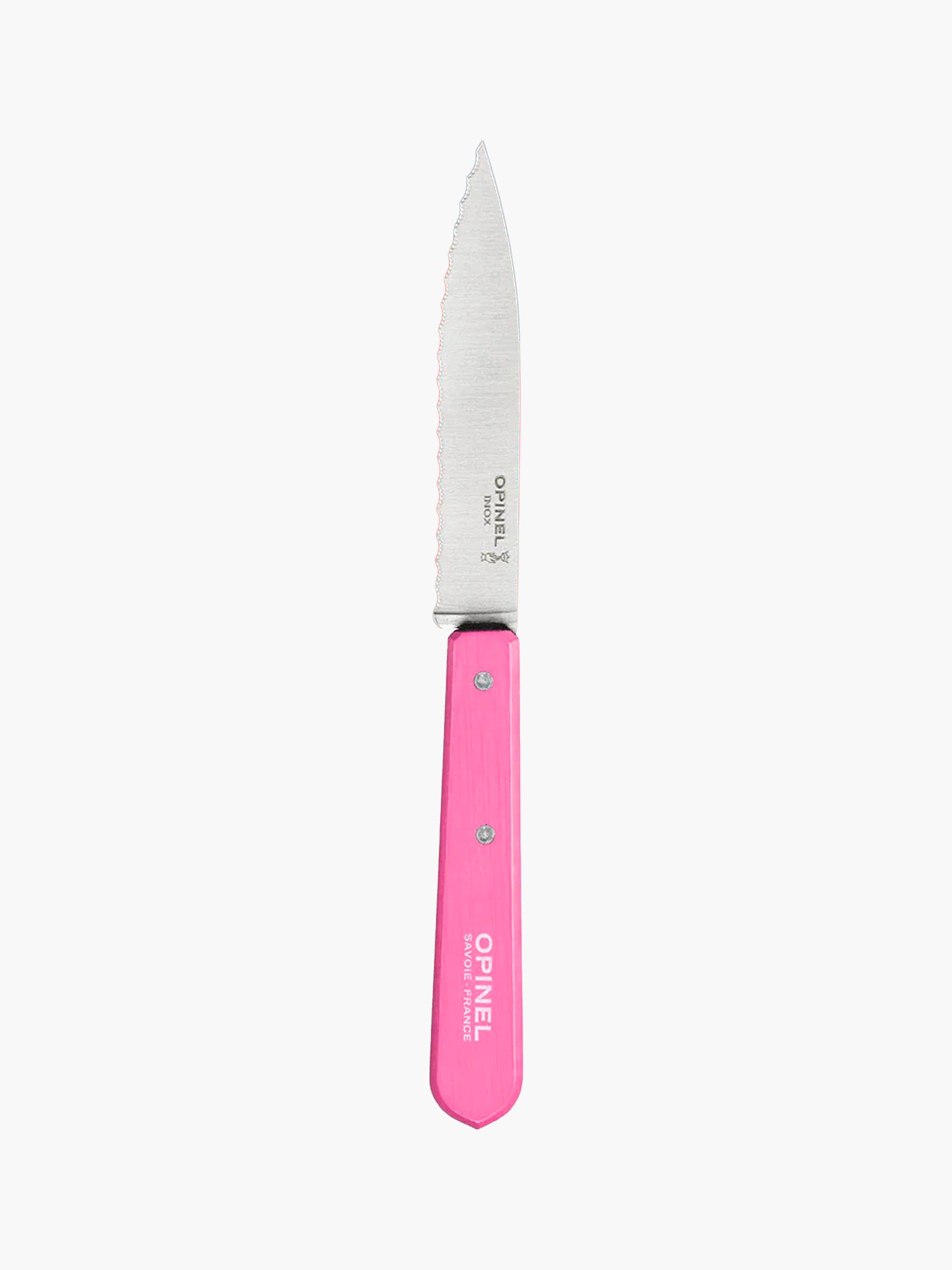 N°113 Serrated Knife (10cm) - Fuschia