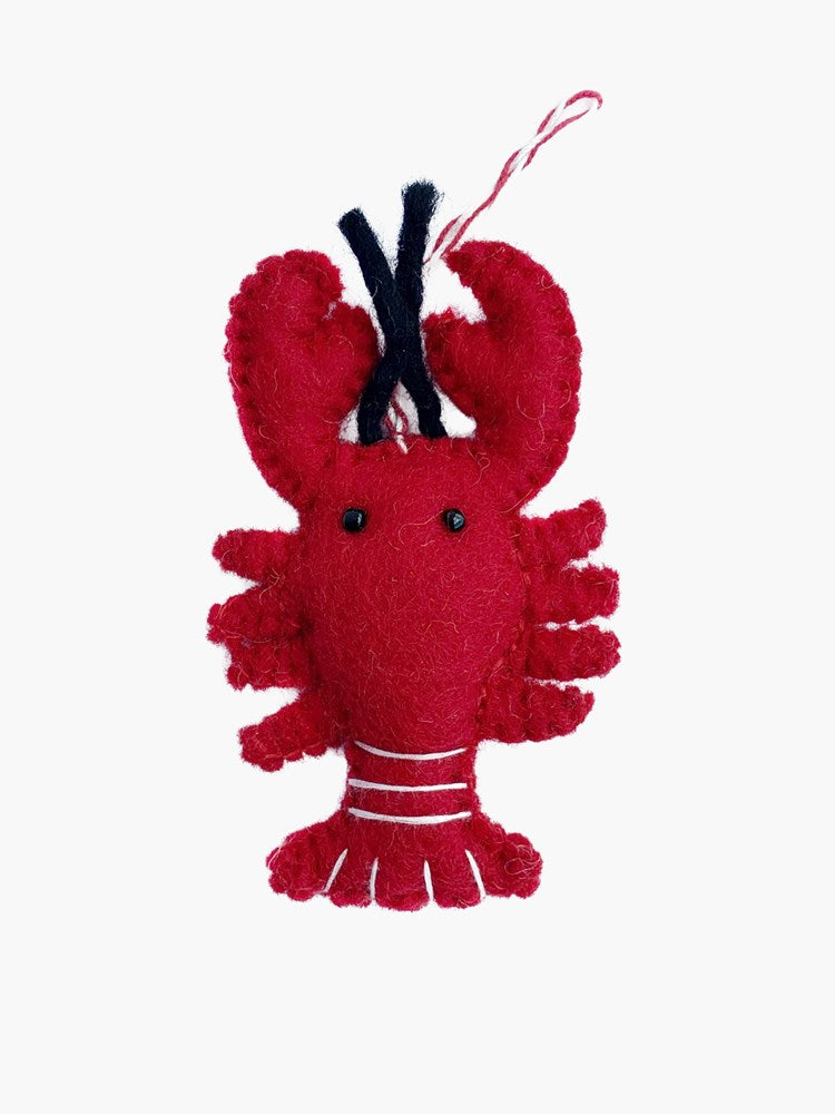 Lobster Felt Ornament