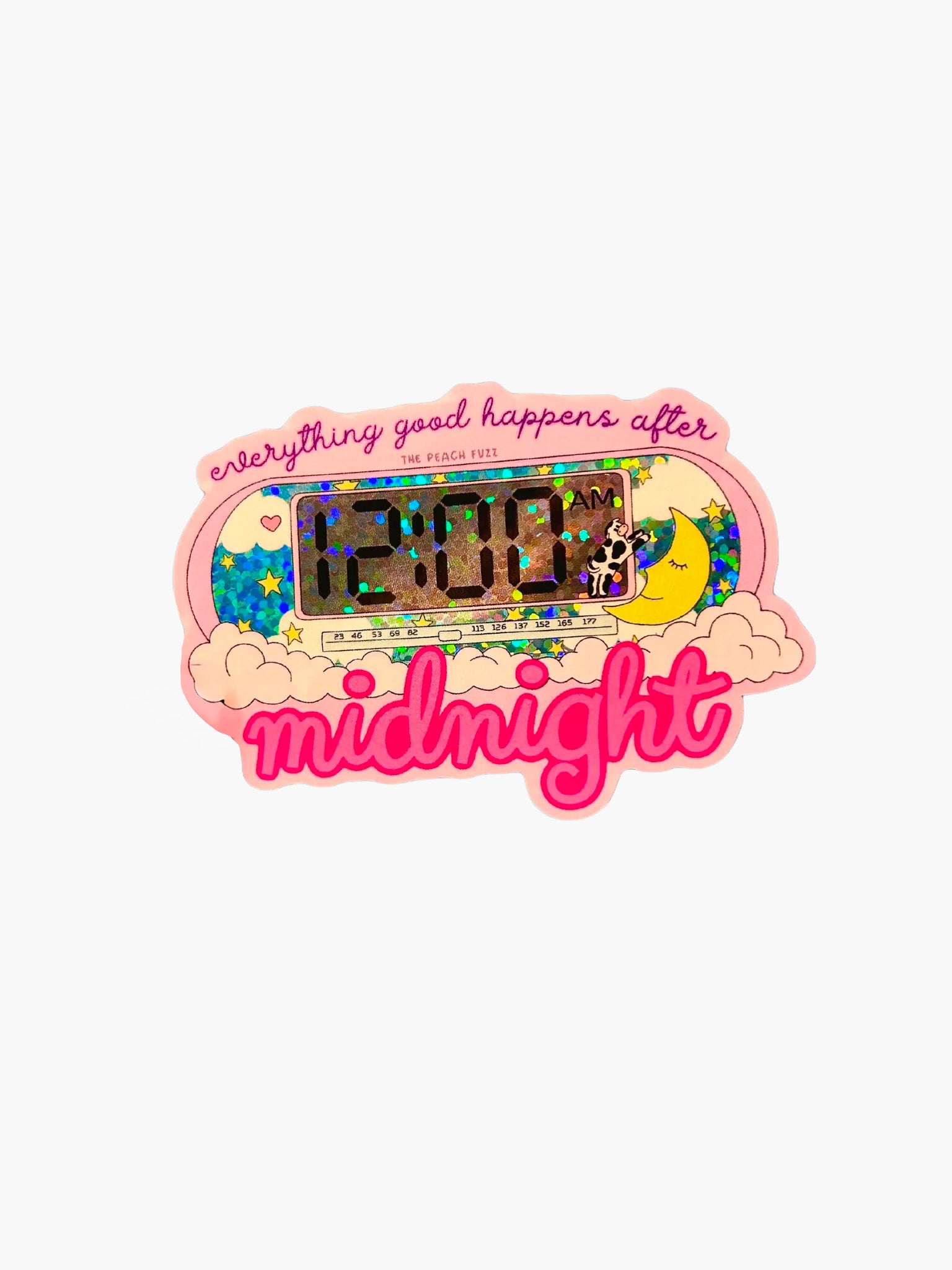 After Midnight Glitter Sticker