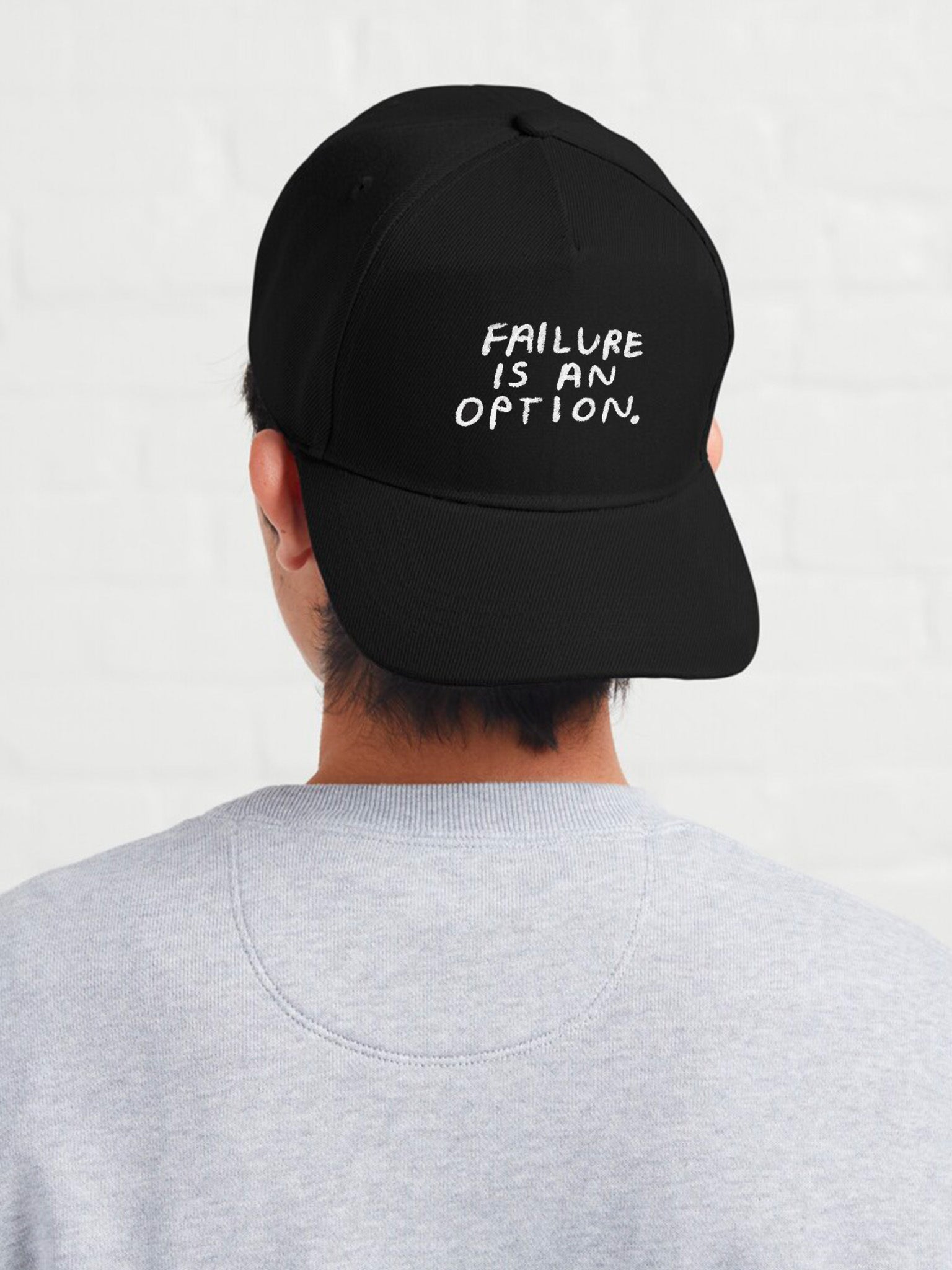 Failure Is An Option Cap - Black
