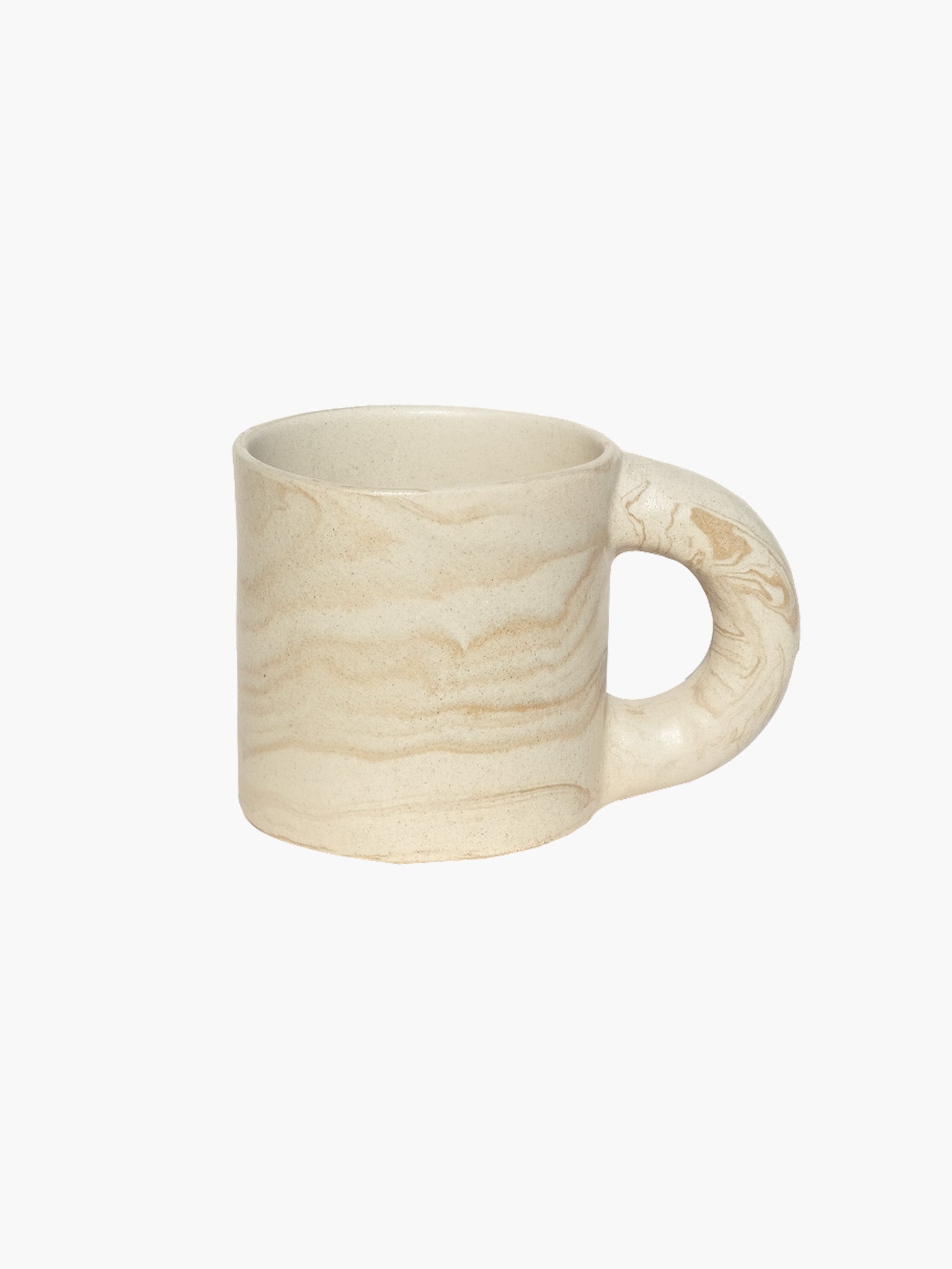 Marble Mug (180ml) - Ivory