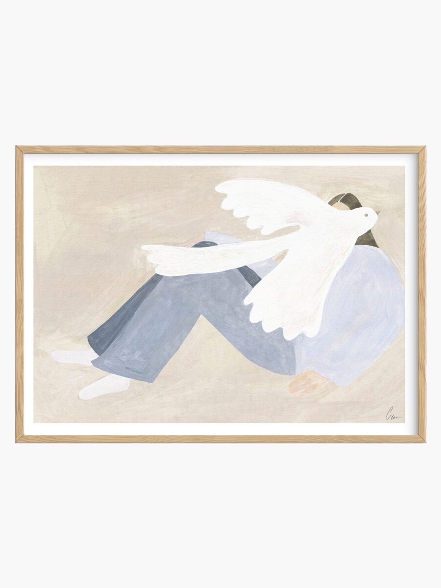 Bright Bird by Clara Schicketanz (50x70)