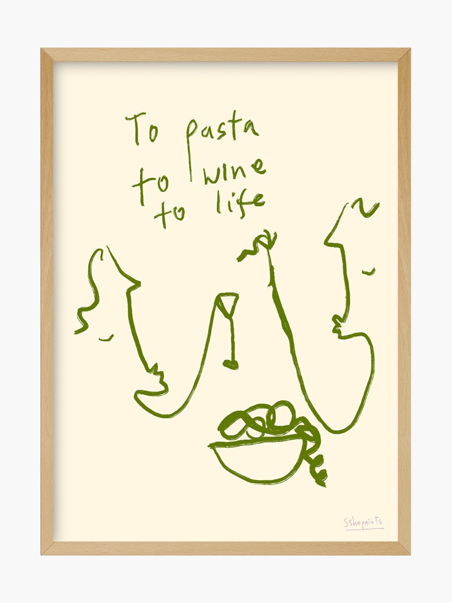 To Life by Ruby Hughes (30x40cm)