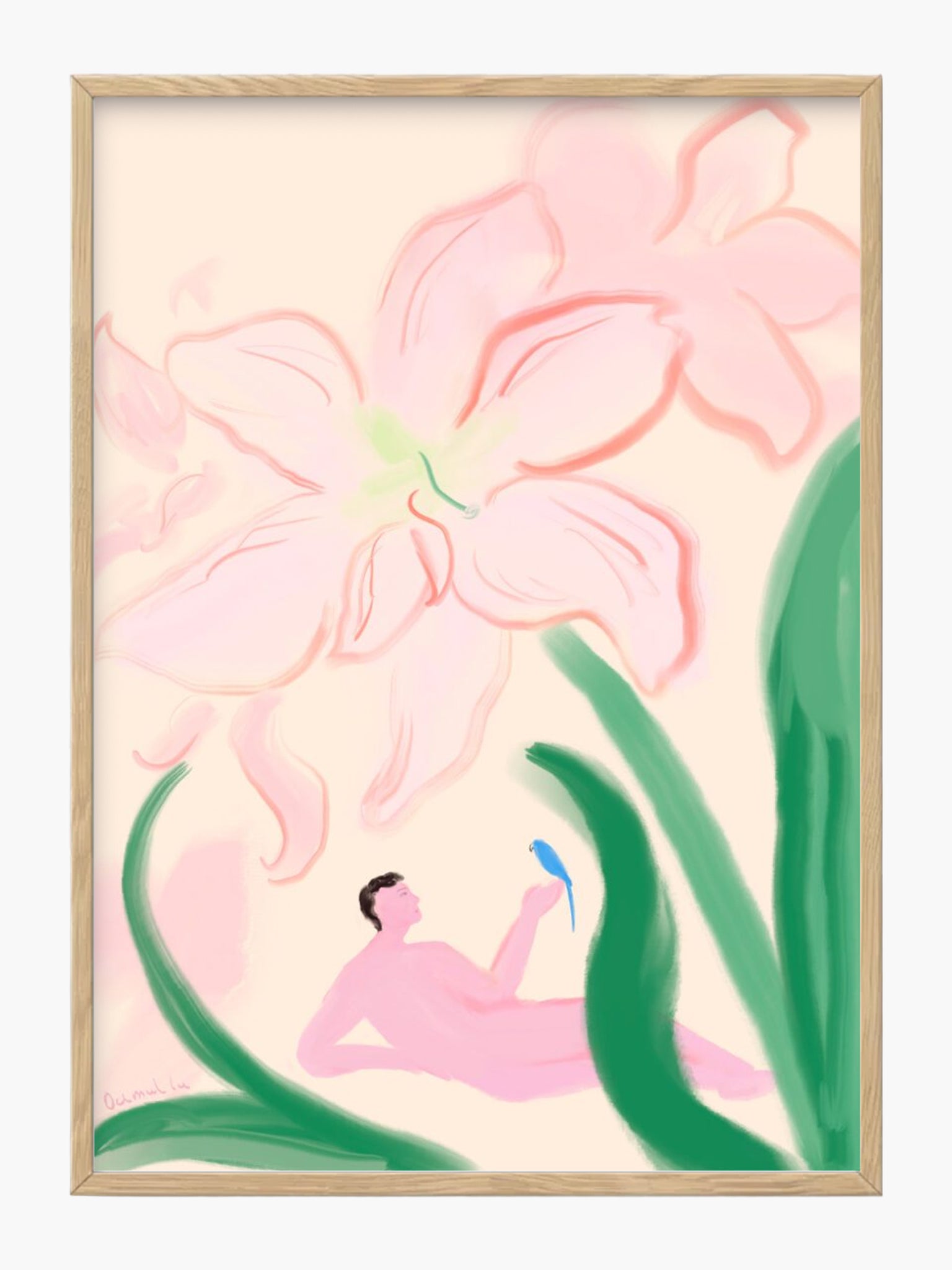 Under the Flowers by OAMUL (50x70cm)
