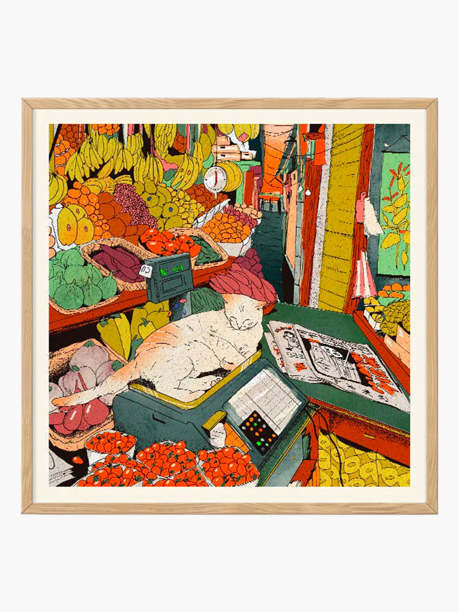 Bodega Cat by Eniko Eged (50x50cm)