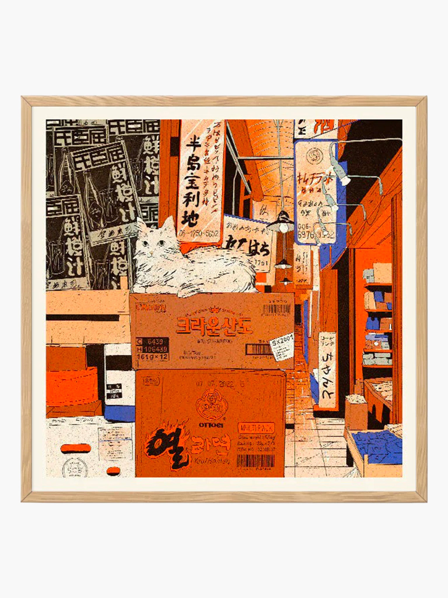 Bodega Cat Store by Eniko Eged (50x50cm)