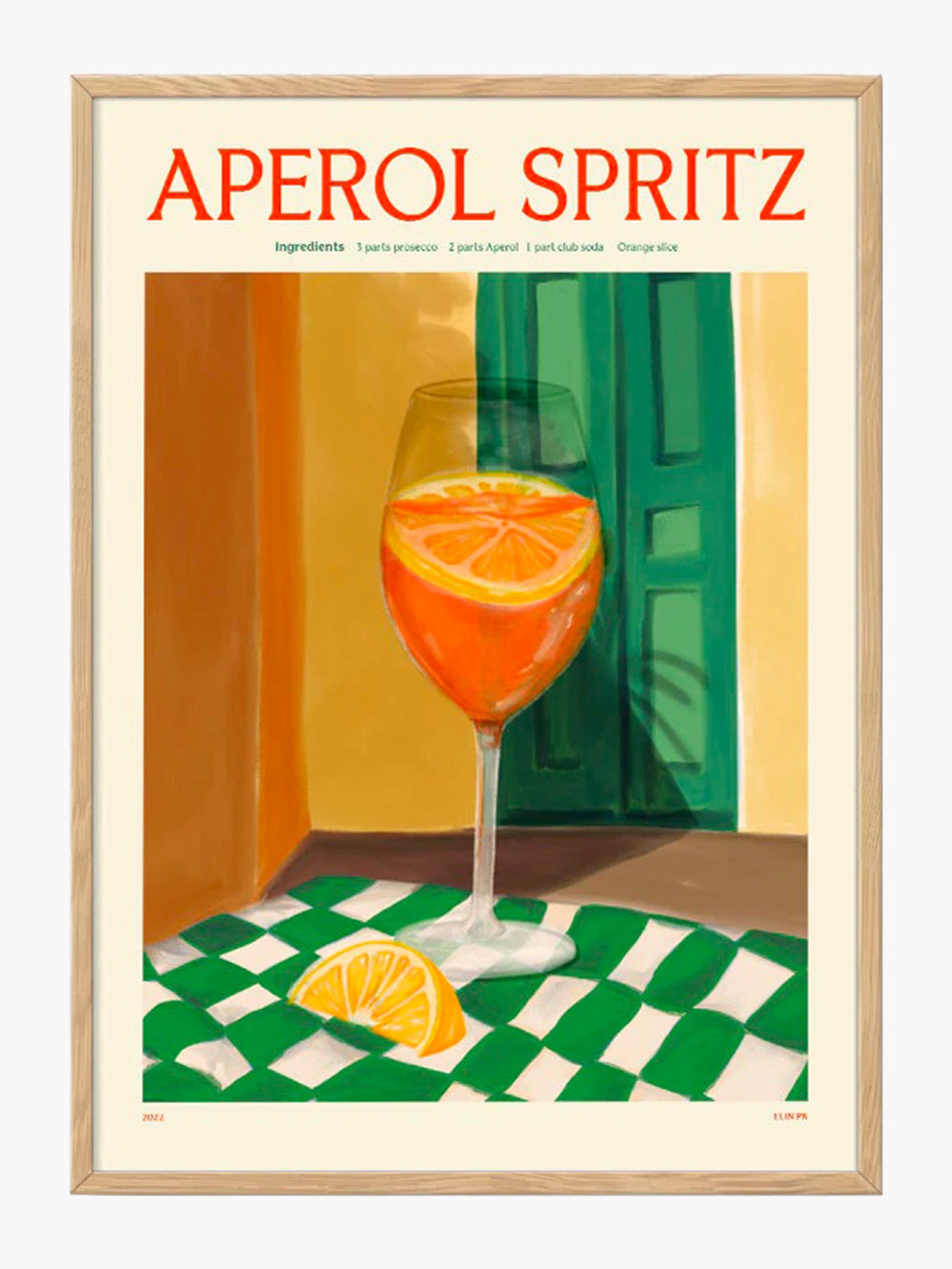 Aperol Spritz by Elin PK (50x70cm)