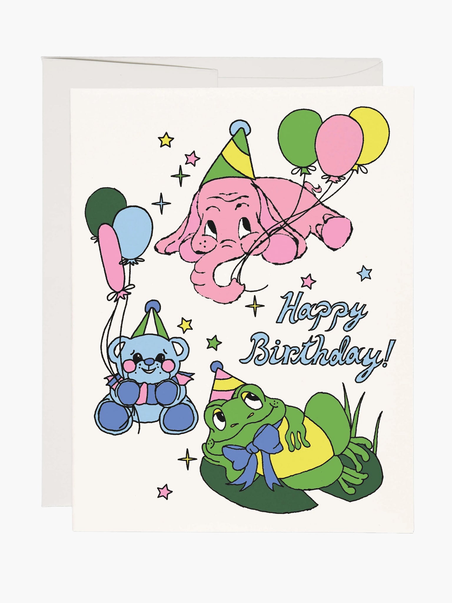Birthday Animals Card