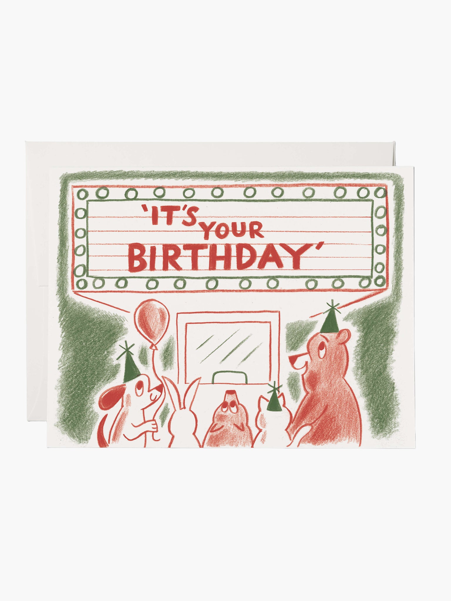 Birthday Marquee Card