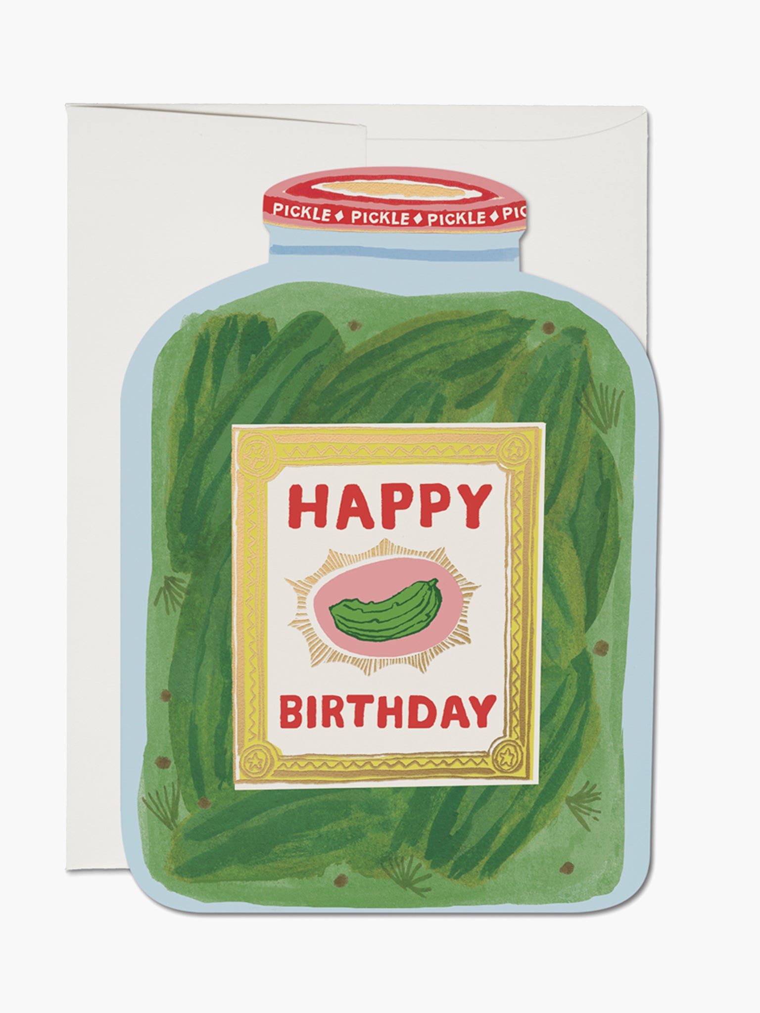 Pickle Birthday Card