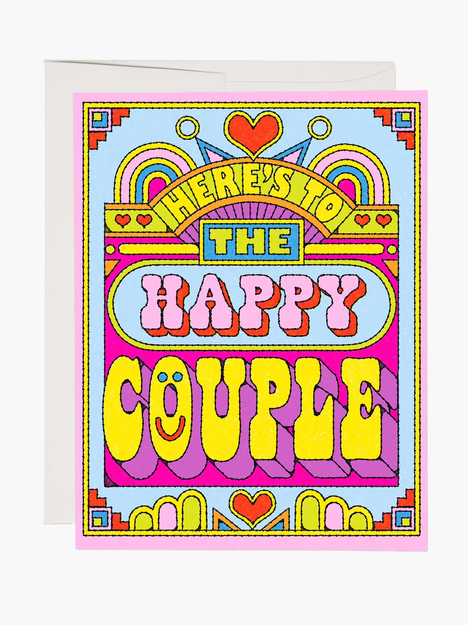 Happy Couple Wedding Card