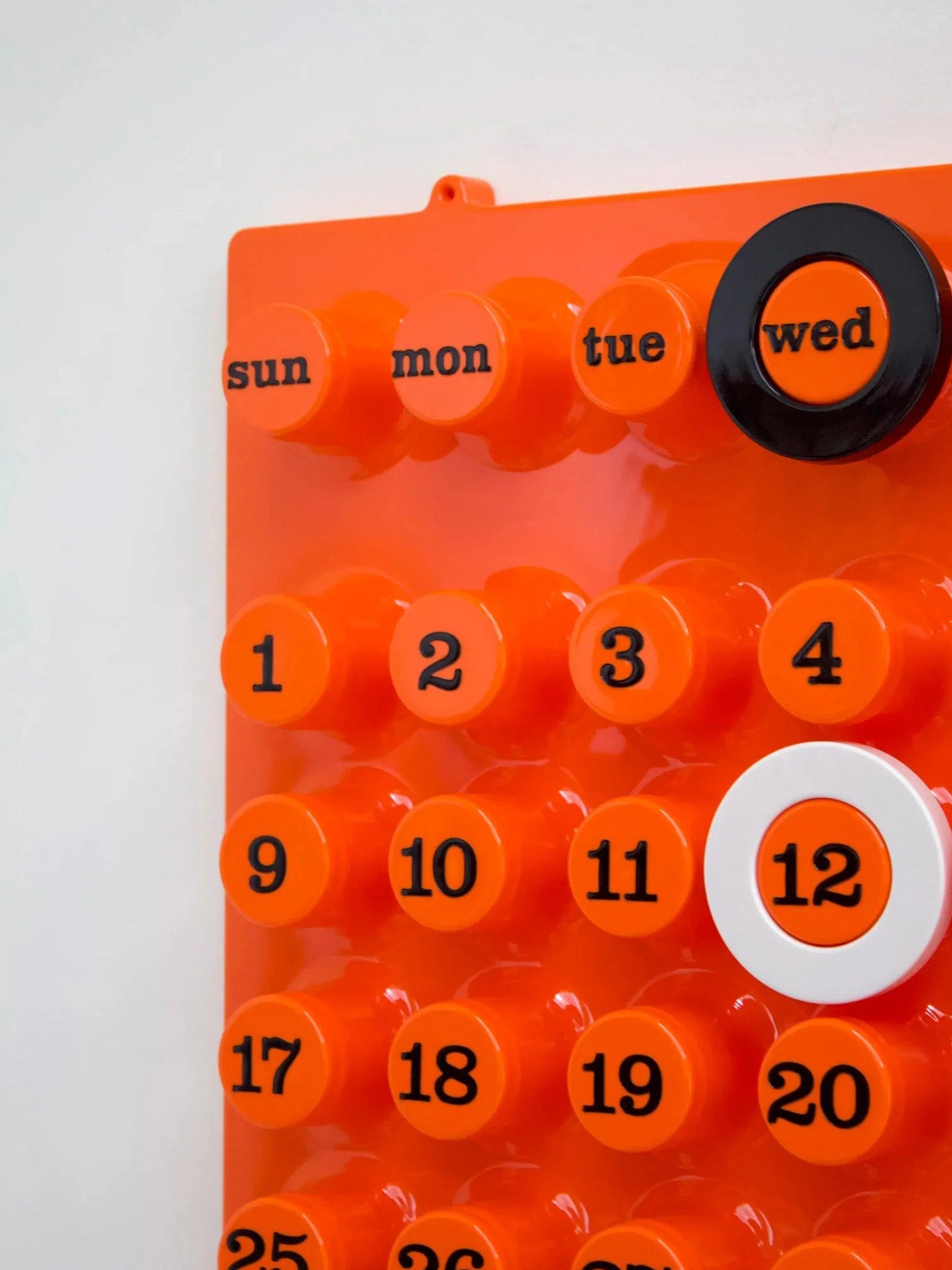 Ring A Date Calendar - Orange – Hands