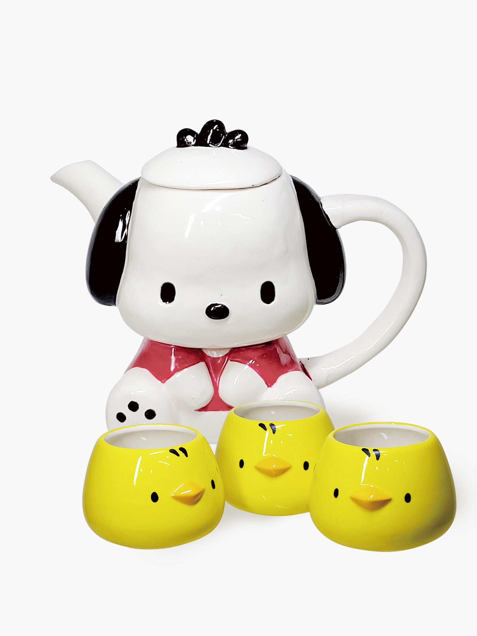 Pochacco Teapot & Cup Set x Sanrio (600ml)