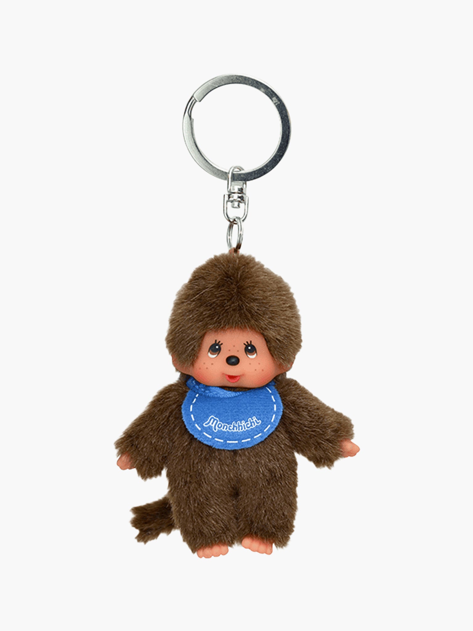 Classic Monchhichi Boy Keychain - Blue
