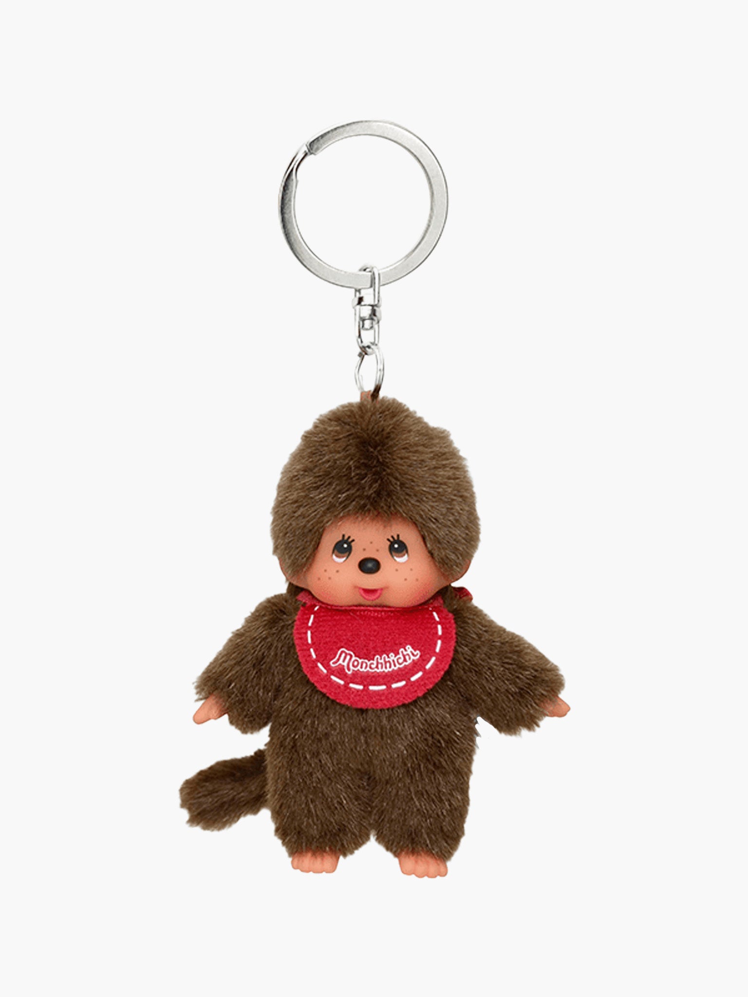 Classic Monchhichi Boy Keychain - Red