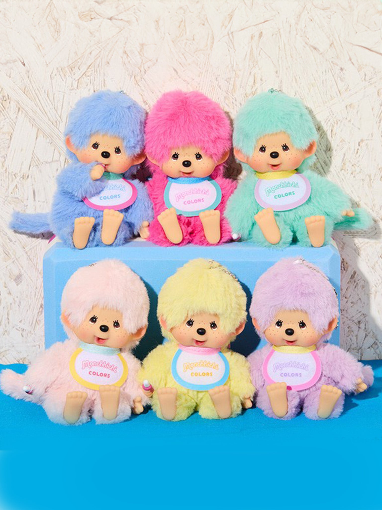 Monchhichi Colours Keychain - Mint Green – Hands