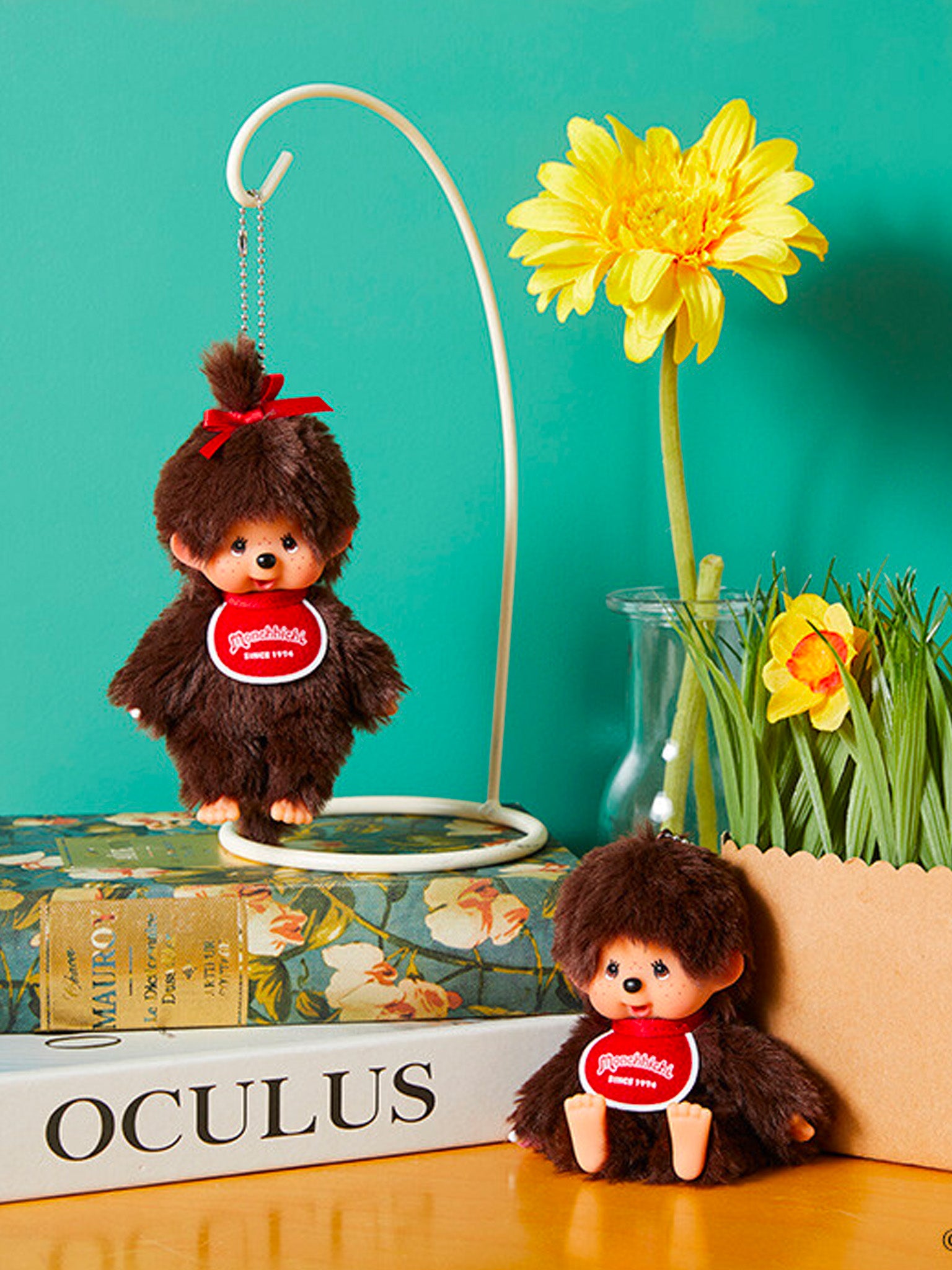 Monchhichi Keychain Boy Brown – Hands