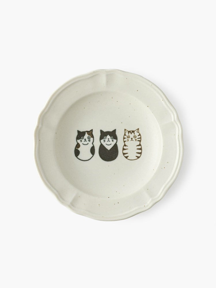 SHICHITA Cat Family Bowl (14cm)