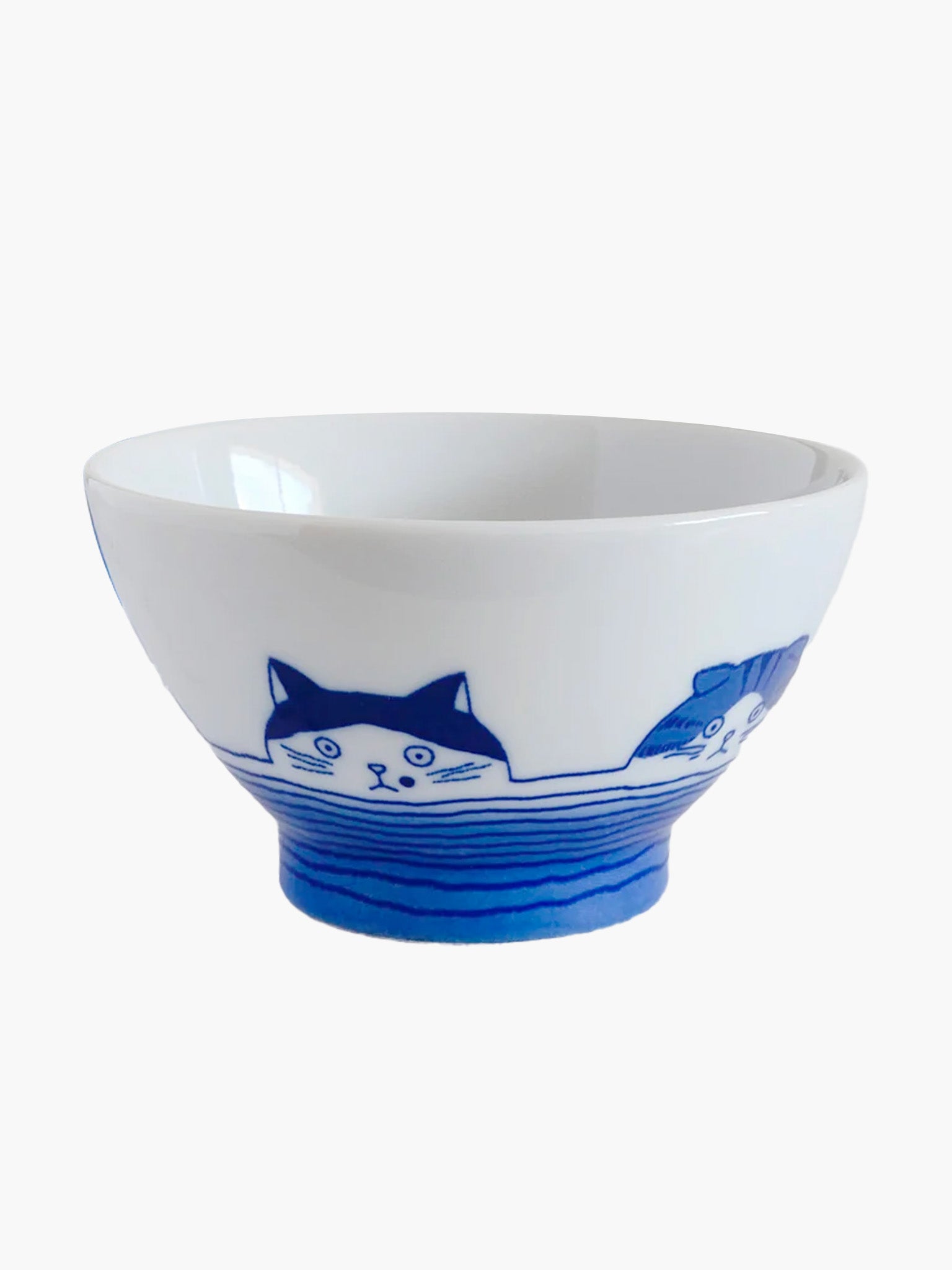 SHICHITA Cat Mamezara Bowl (10.5cm)