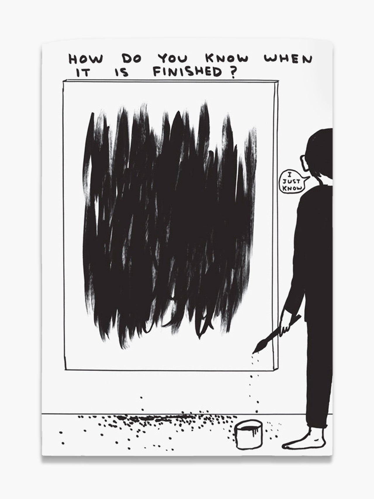 How Do You Know - A5 Sketchbook x David Shrigley