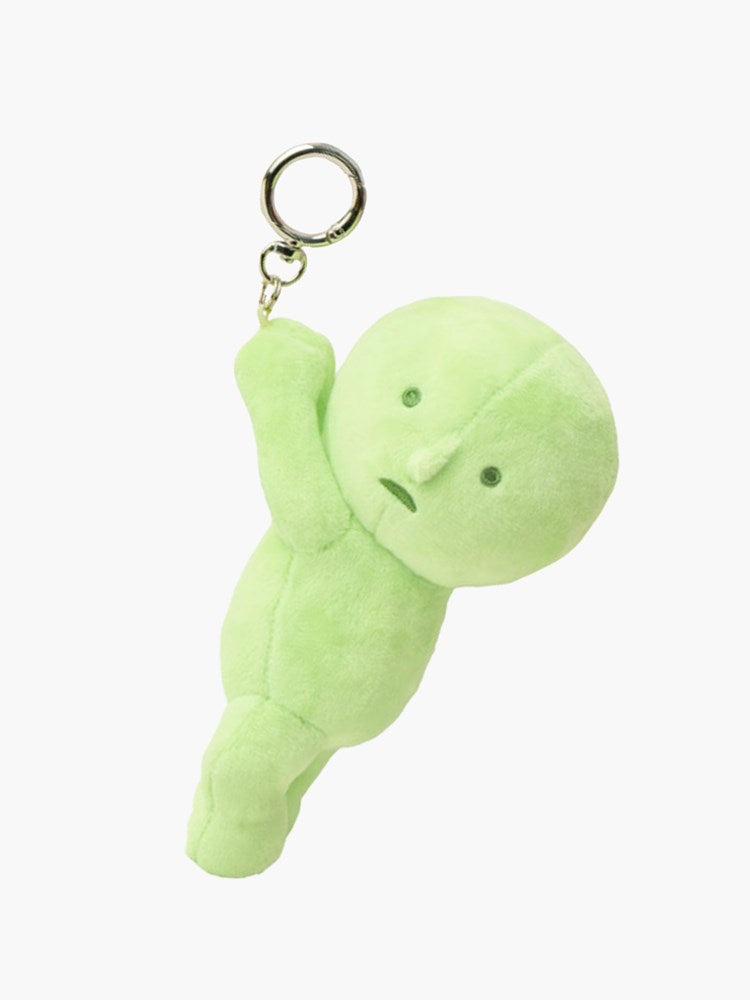Smiski Plush Keychain - Hanging On