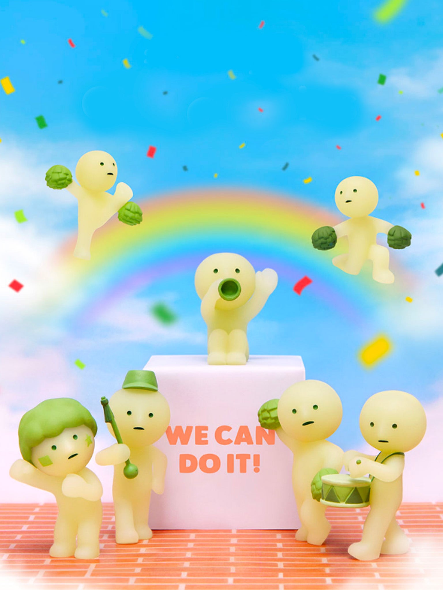 Smiski Blind Box - Cheer (We Can Do It) – Hands