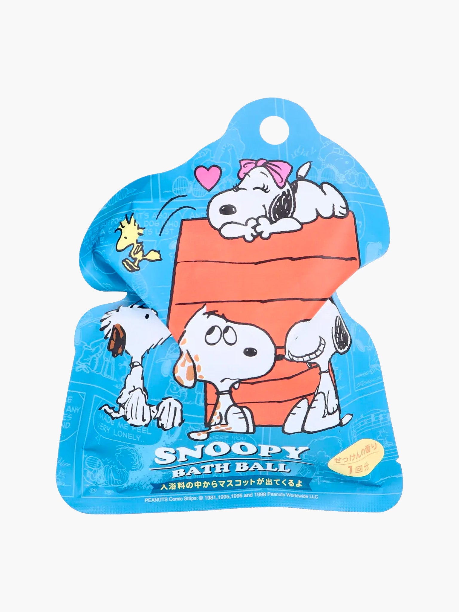 Snoopy Bath Ball Blind Box - Blue