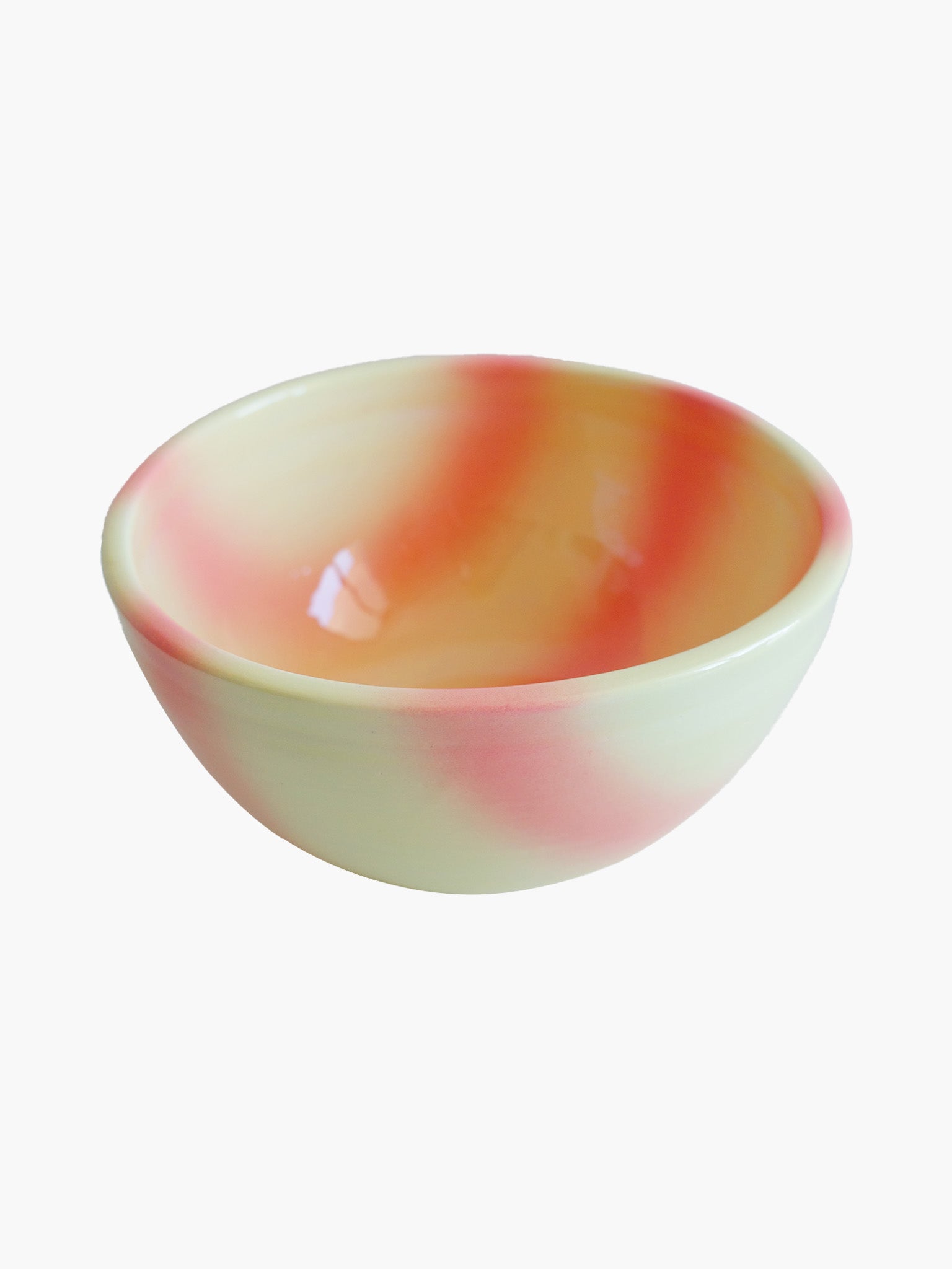 Cereal Bowl x Stacey's Ceramics - Cream/Pink