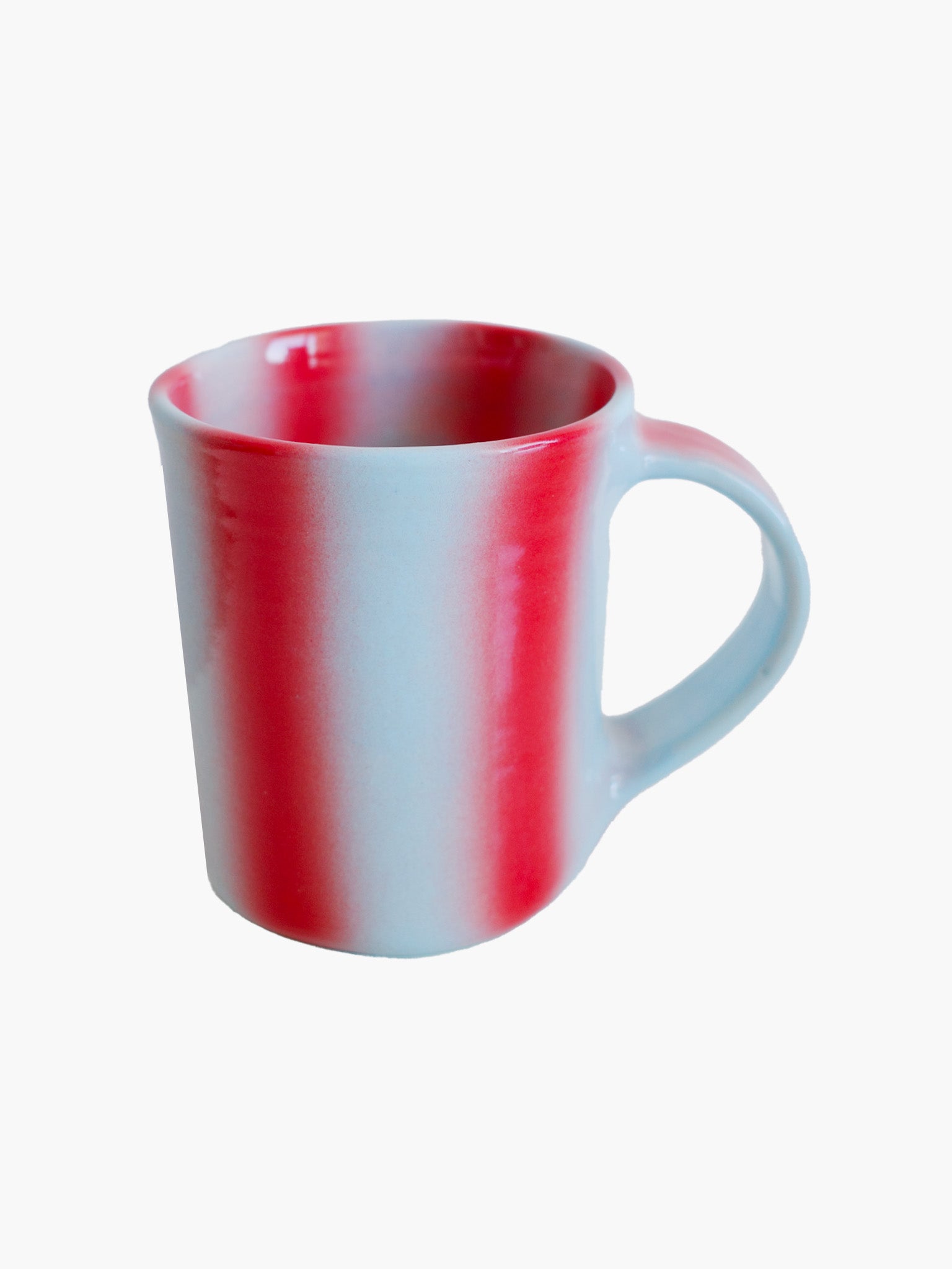 Stripey Mug x Stacey's Ceramics - Blue/Red