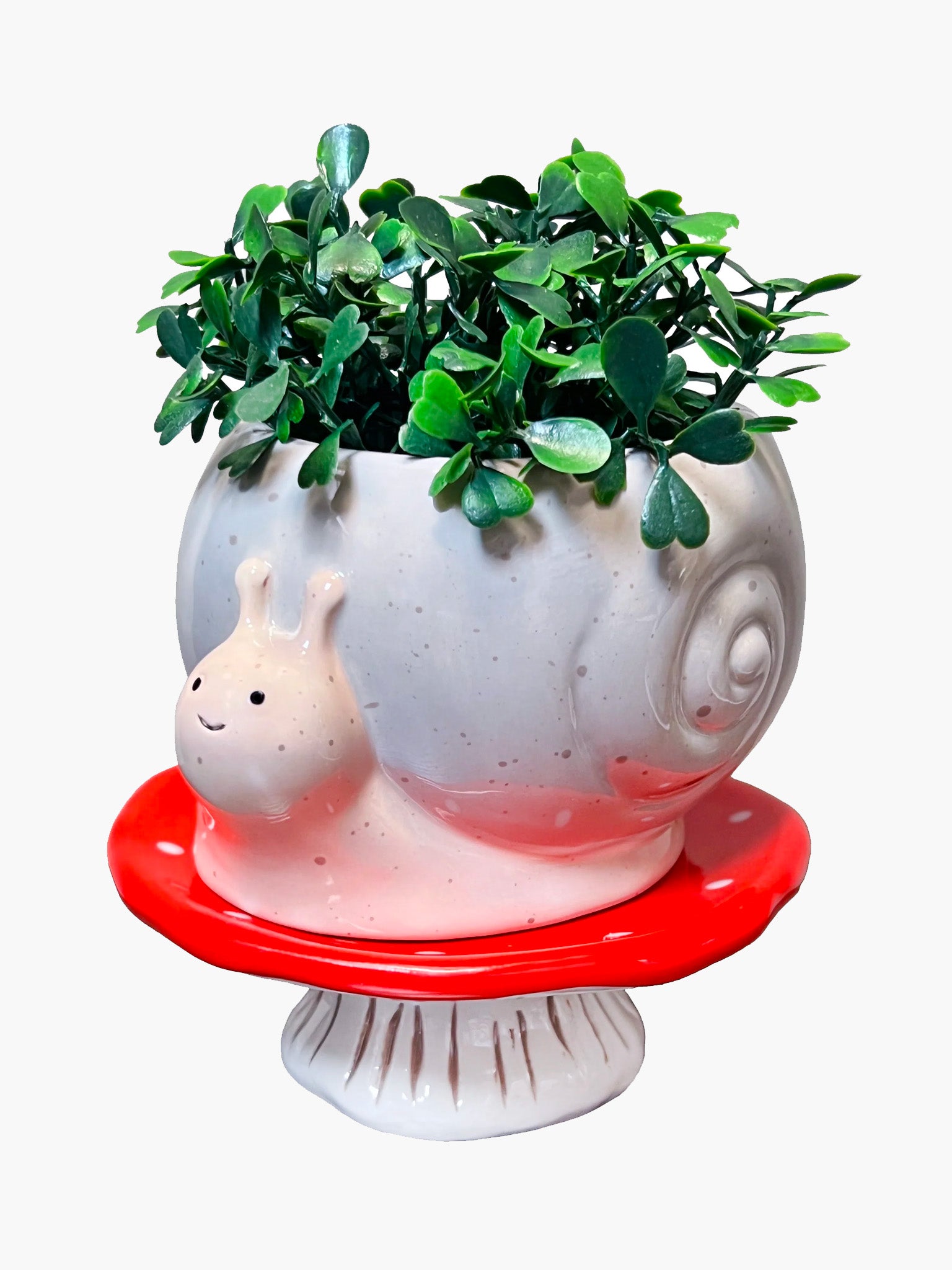 Snail & Mushroom Planter