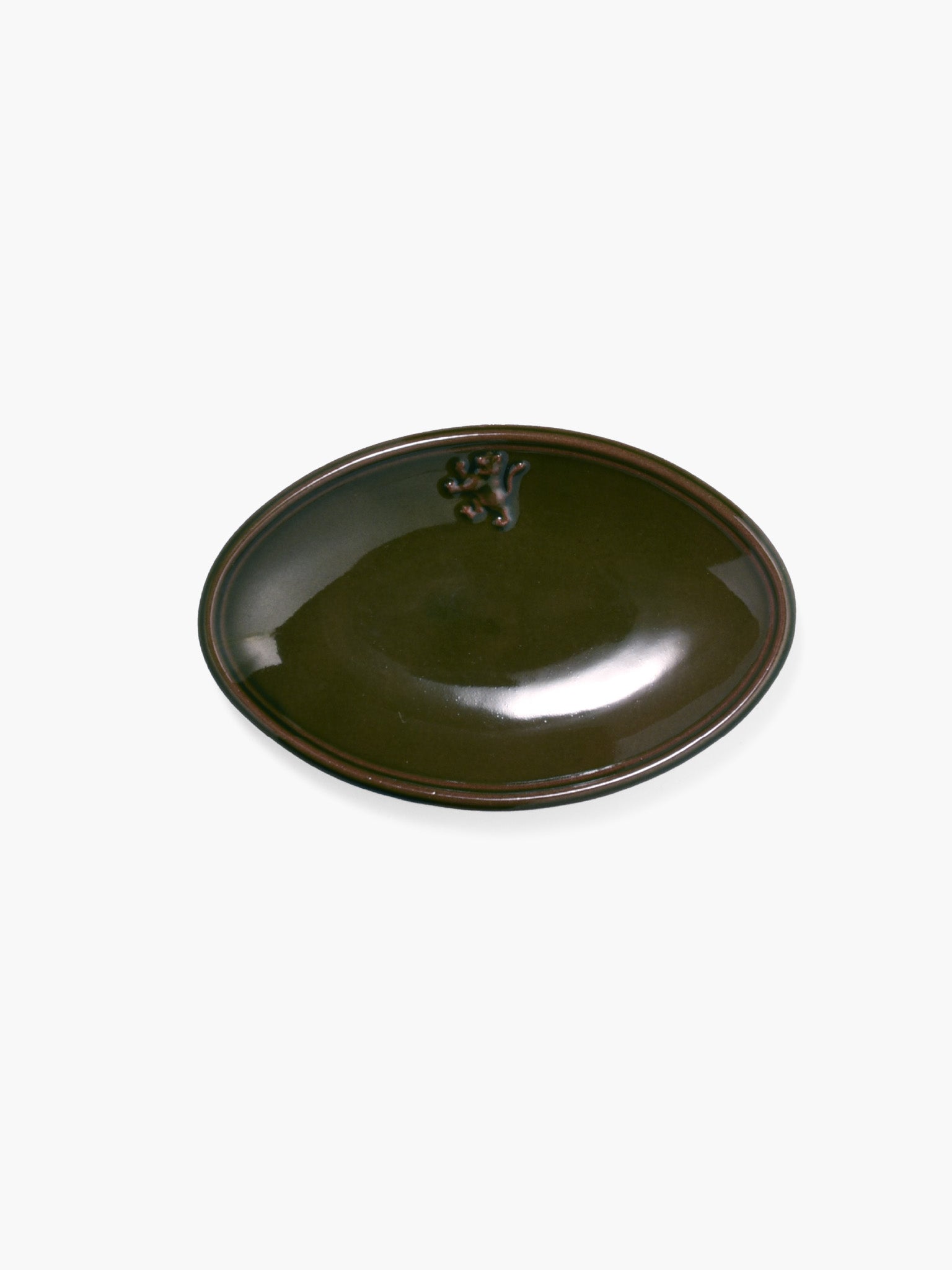 Malta 130 Oval Plate (13.7cm) - Olive